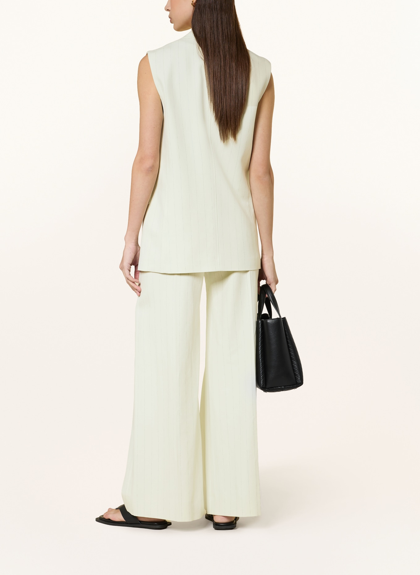 BOSS Marlenehose TAKORA: HELLGRÜN / GRÜN