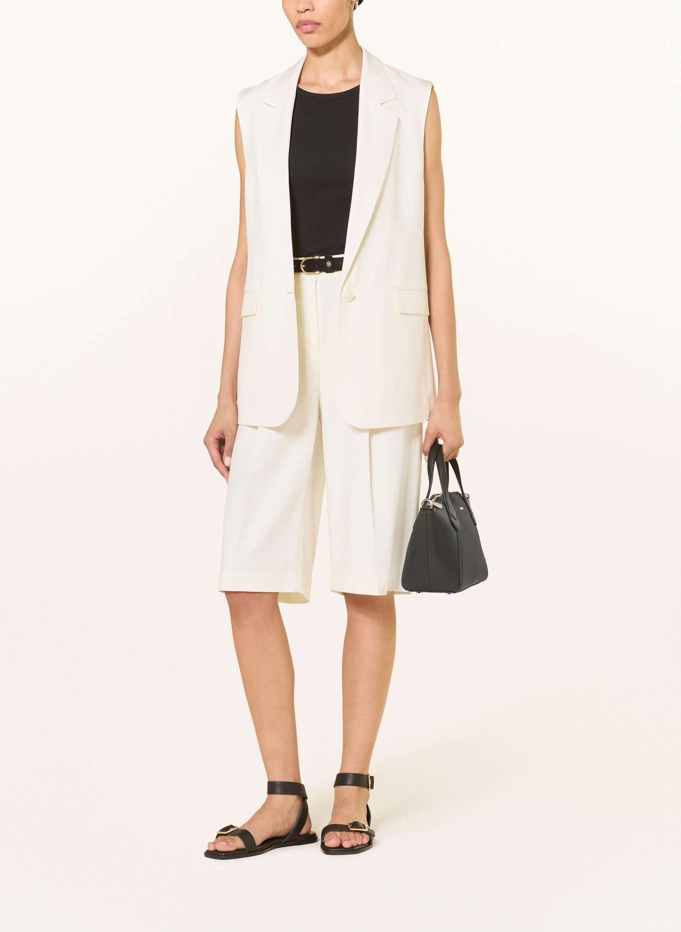 BOSS Bermuda TALARINA: ECRU