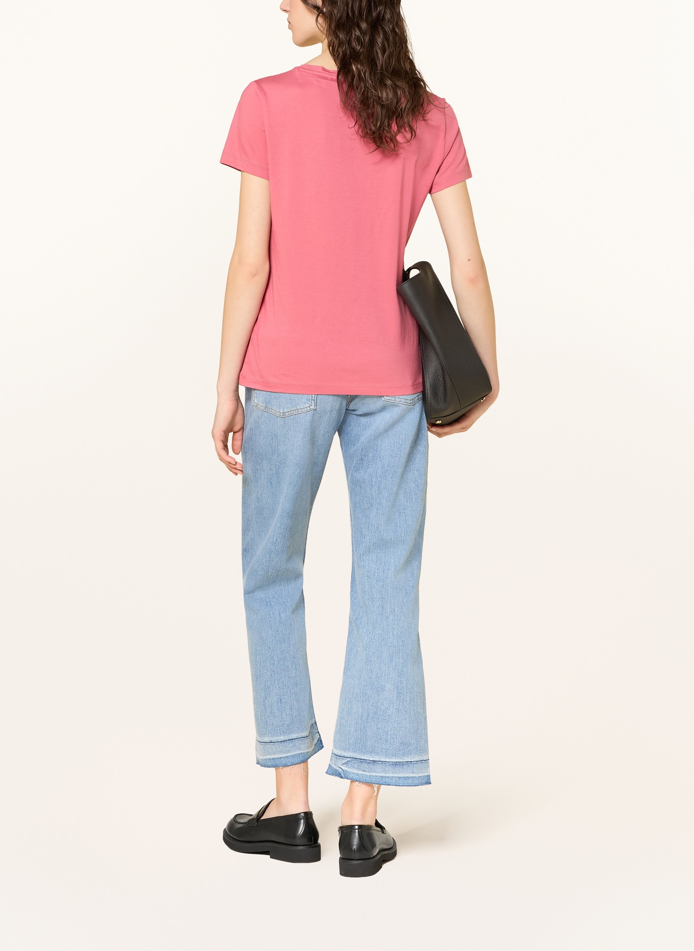 BOSS T-shirt ELOVE: ROUGE CLAIR