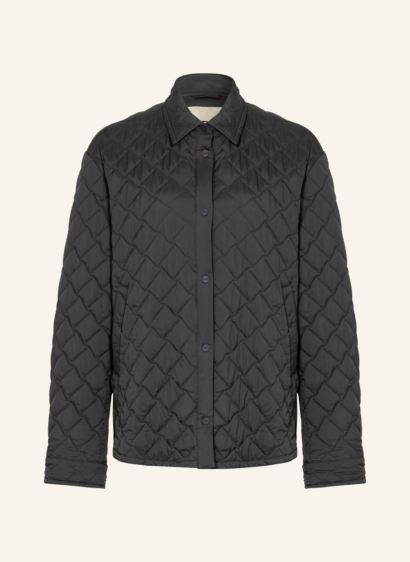 HERNO prošívaná bunda: ČERNÁ