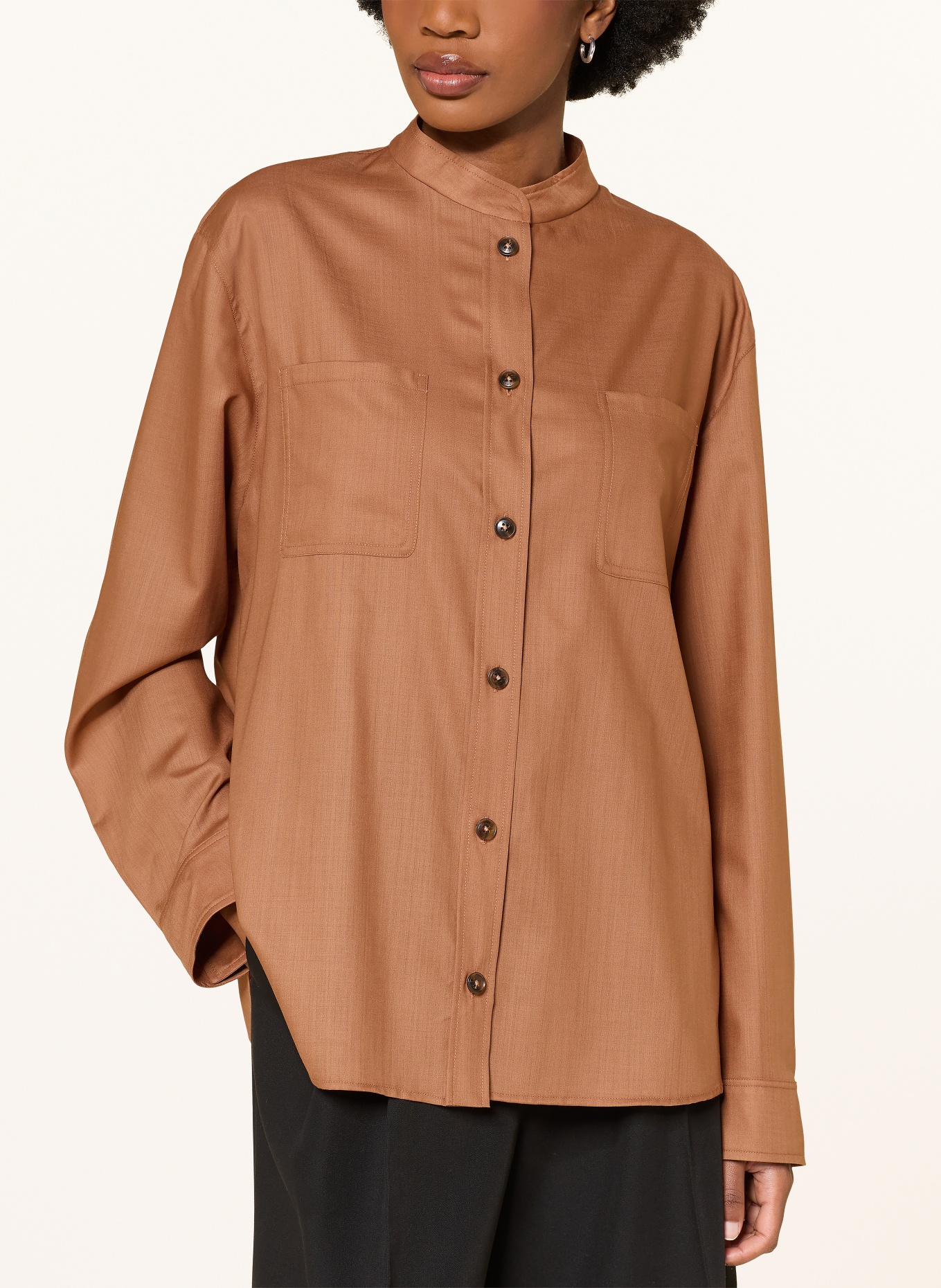 HERNO chemisier: MARRON