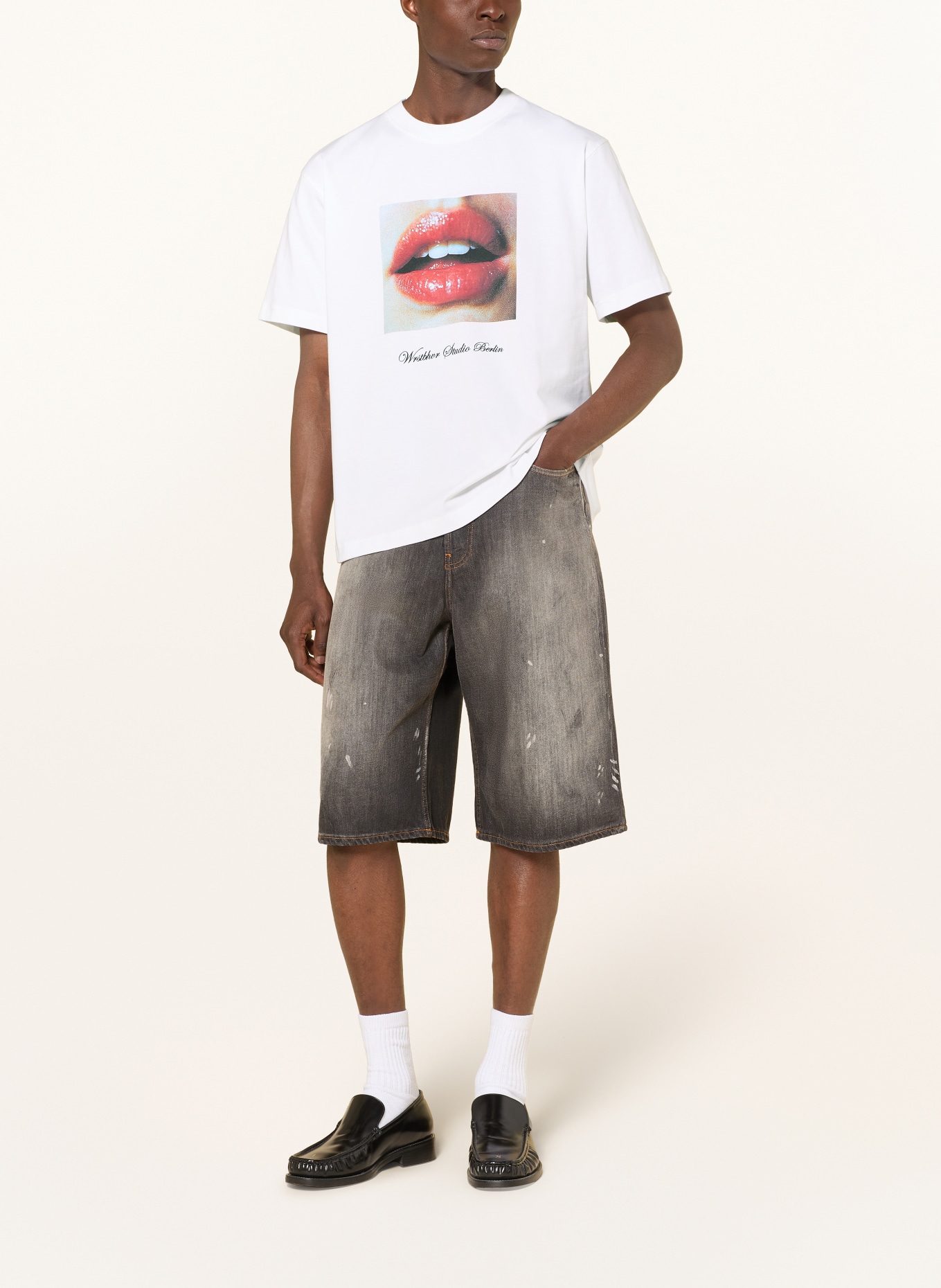 WRSTBHVR T-shirt ZALNO: WIT