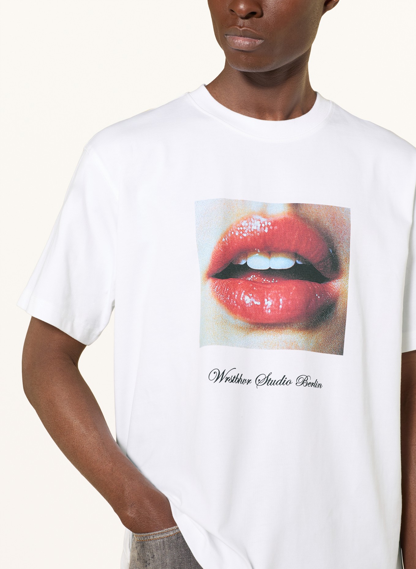 WRSTBHVR T-shirt ZALNO: WIT