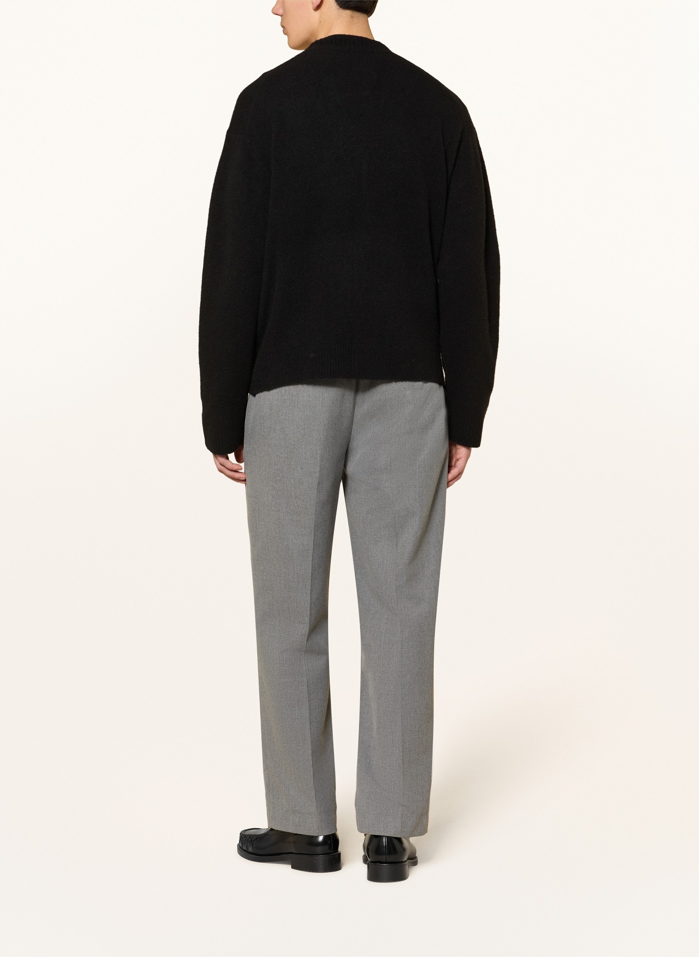 WRSTBHVR Strickjacke SIMON: SCHWARZ