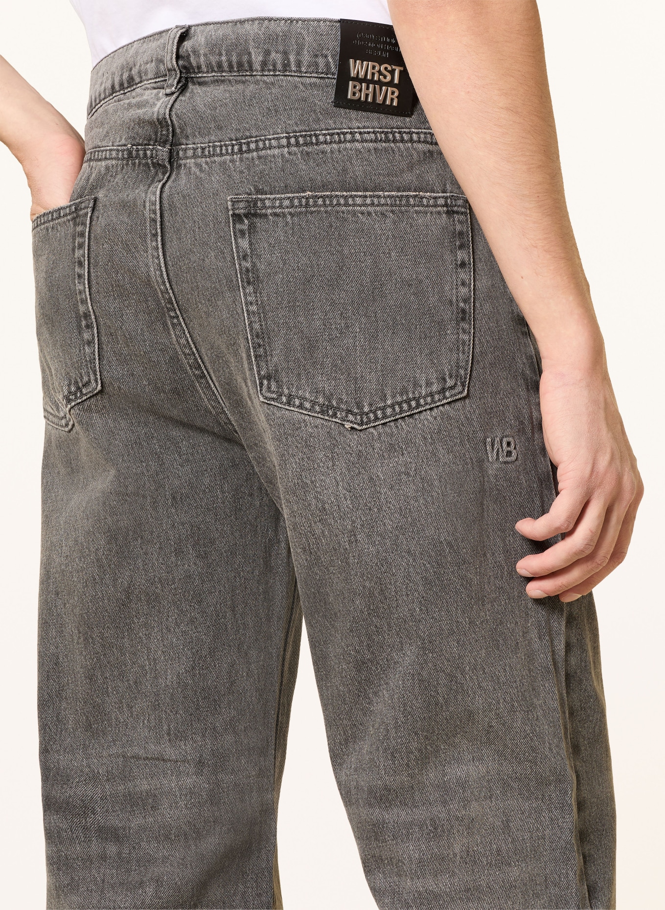 WRSTBHVR Jeans MONTI: 8011 Gray Washed
