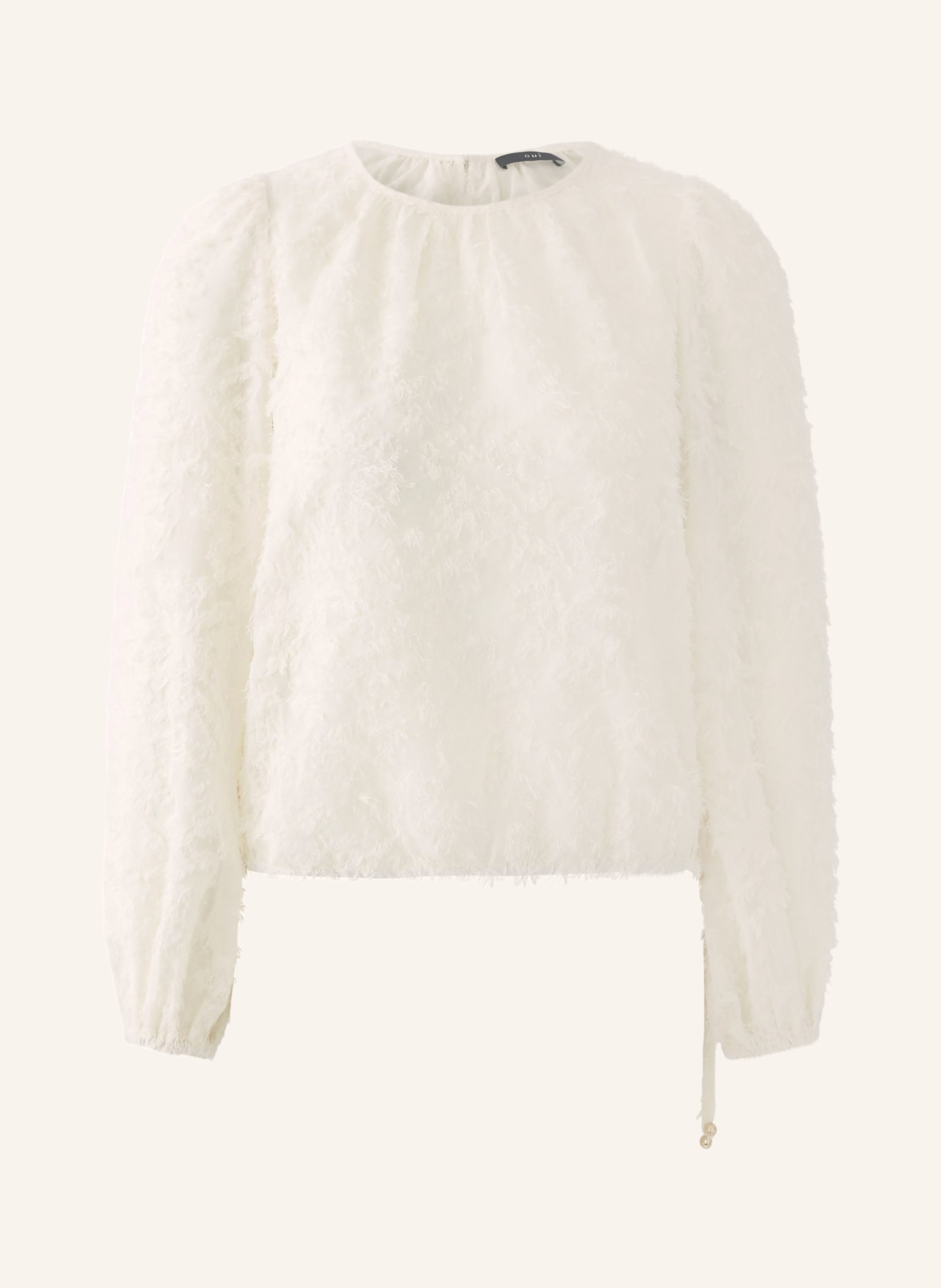 oui Blusenshirt: ECRU