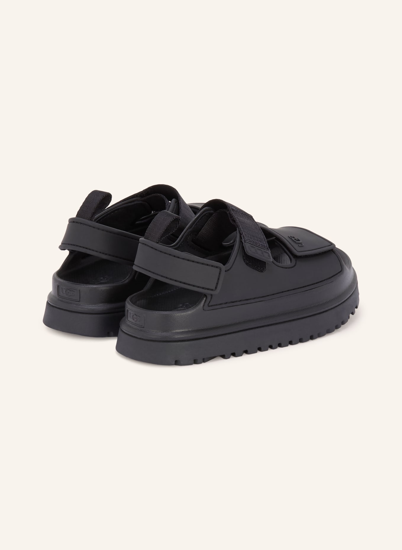 UGG GOLDENGLOW Sandals: BLACK