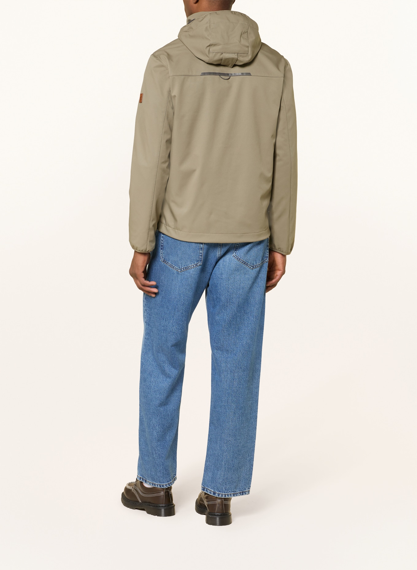 camel active Softshelljas met afneembare capuchon: BEIGE
