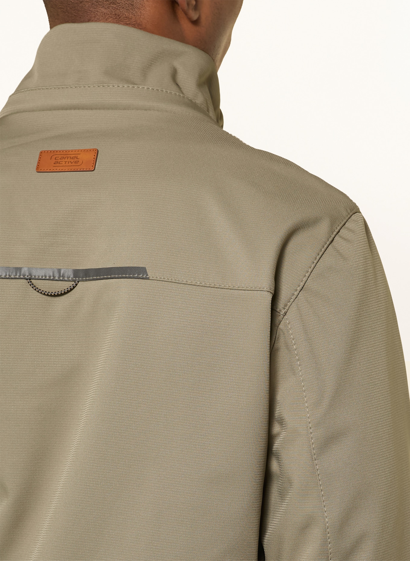 camel active Softshelljas met afneembare capuchon: BEIGE