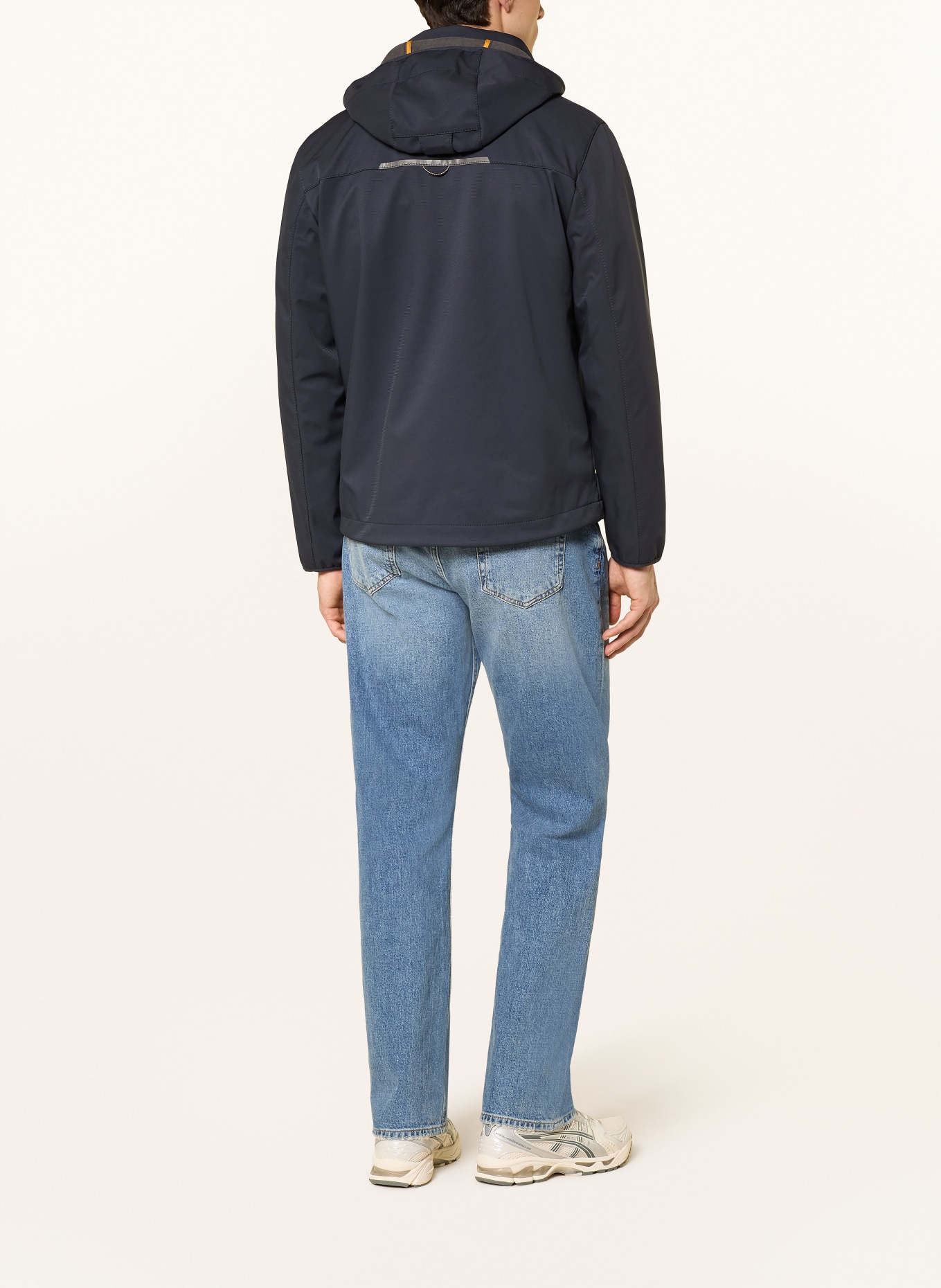 camel active Softshelljas met afneembare capuchon: DONKERBLAUW