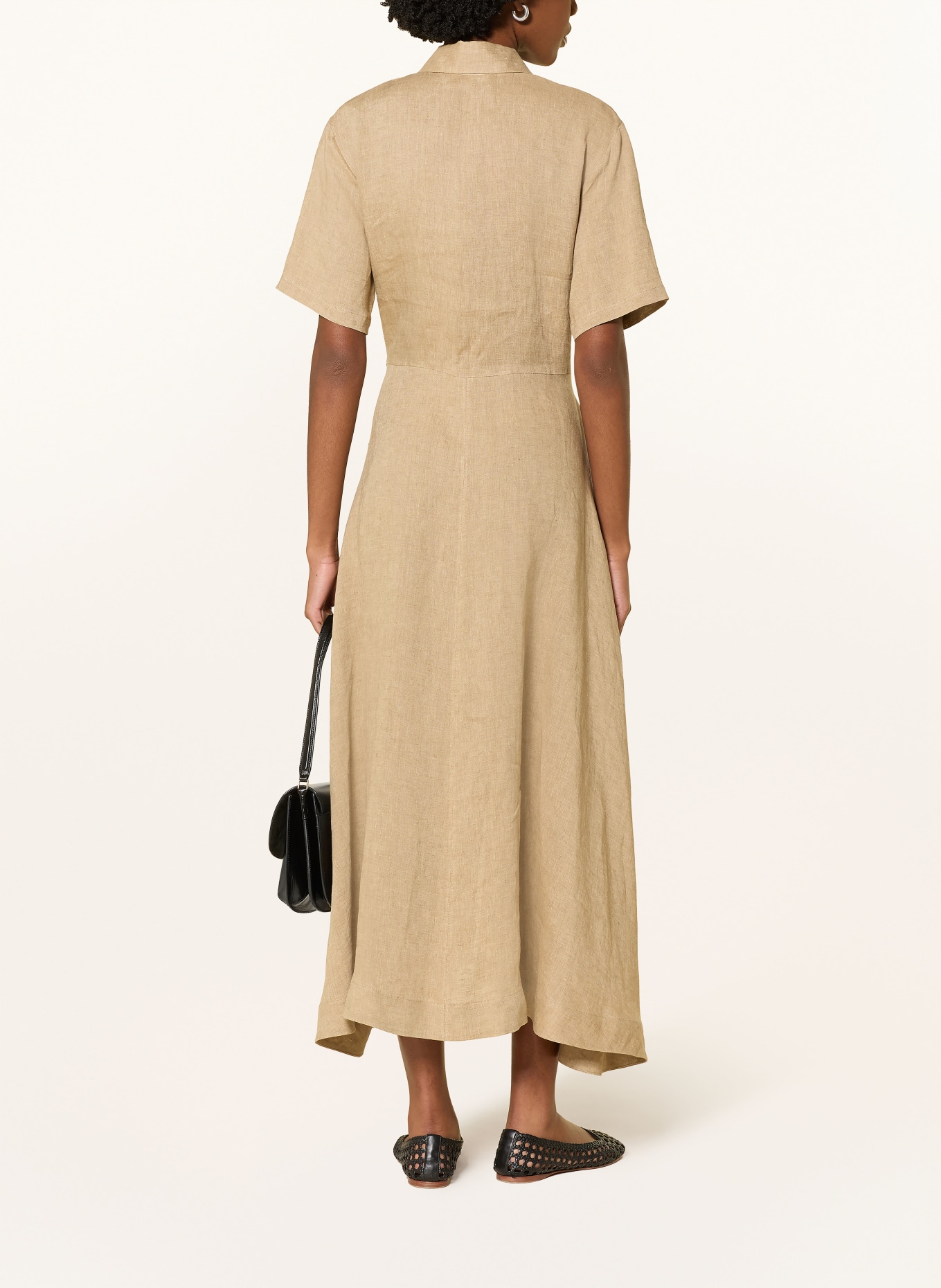 ANTONELLI firenze Robe chemise MASON en lin: BEIGE