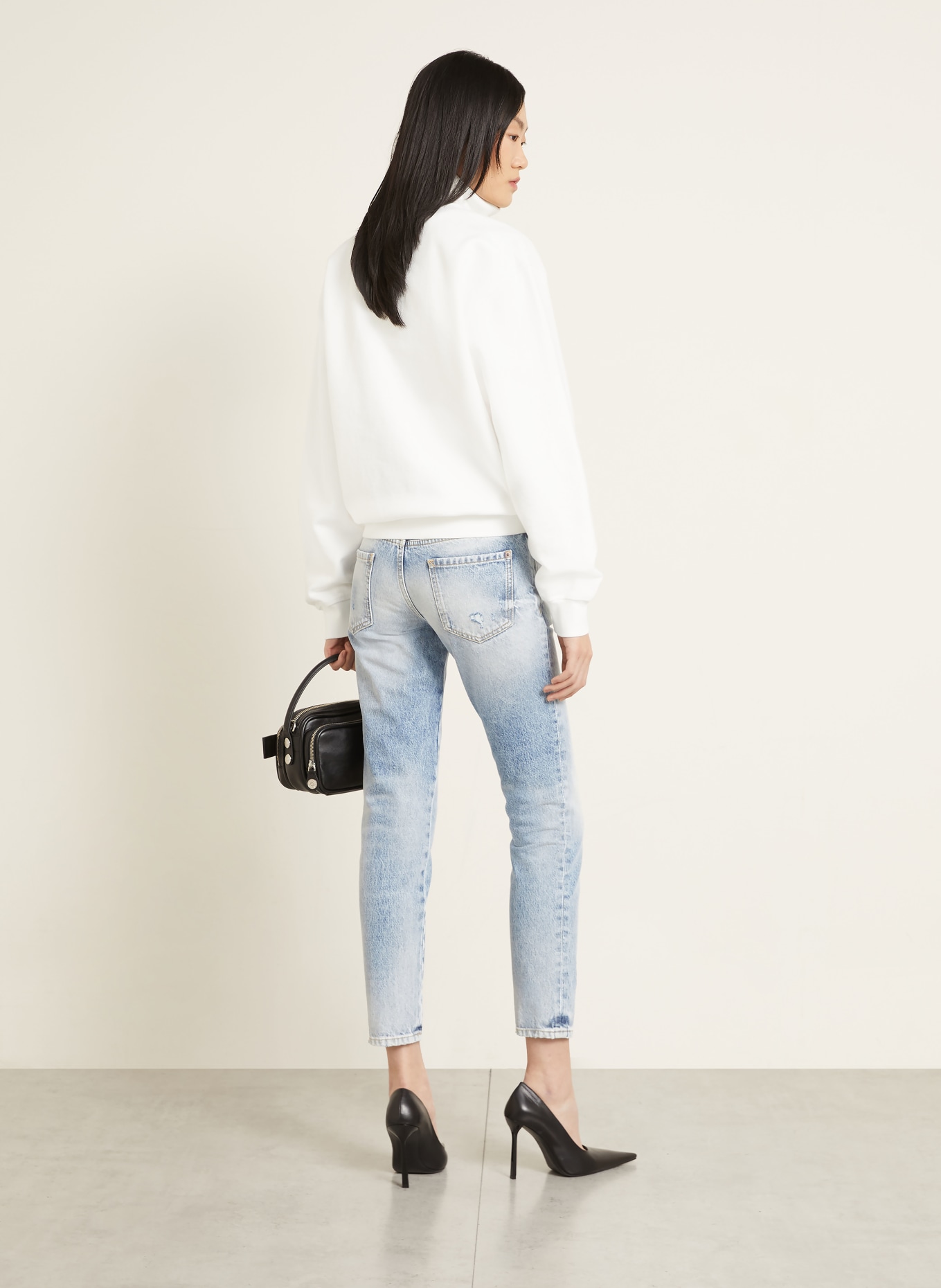 DSQUARED2 Obcisłe dżinsy: 470 NAVY BLUE