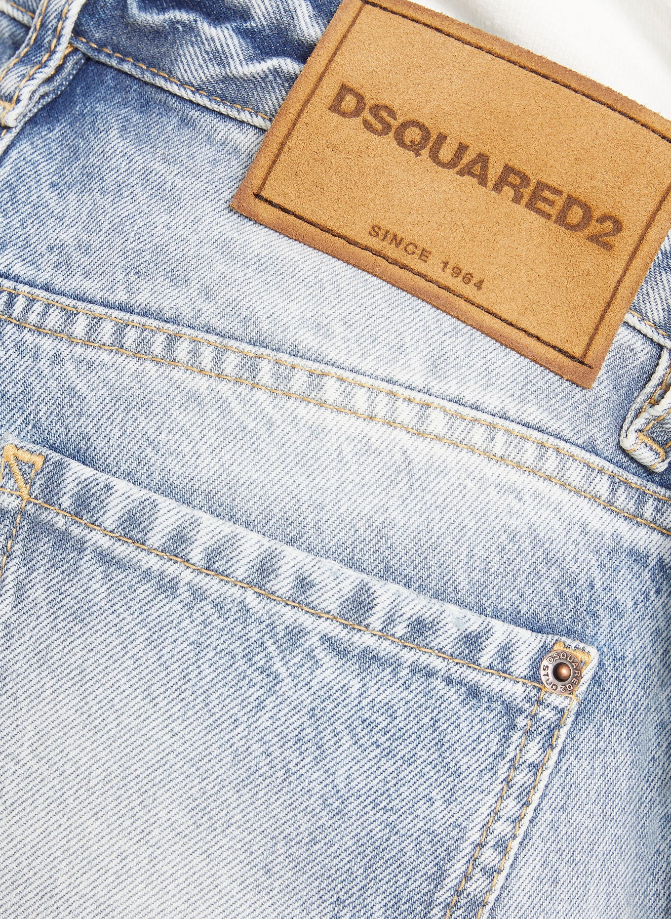 DSQUARED2 Obcisłe dżinsy: 470 NAVY BLUE