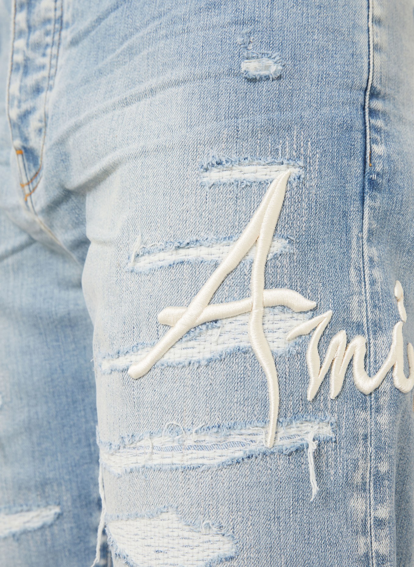 AMIRI Slim fit-jeans: 594 Worn Slate