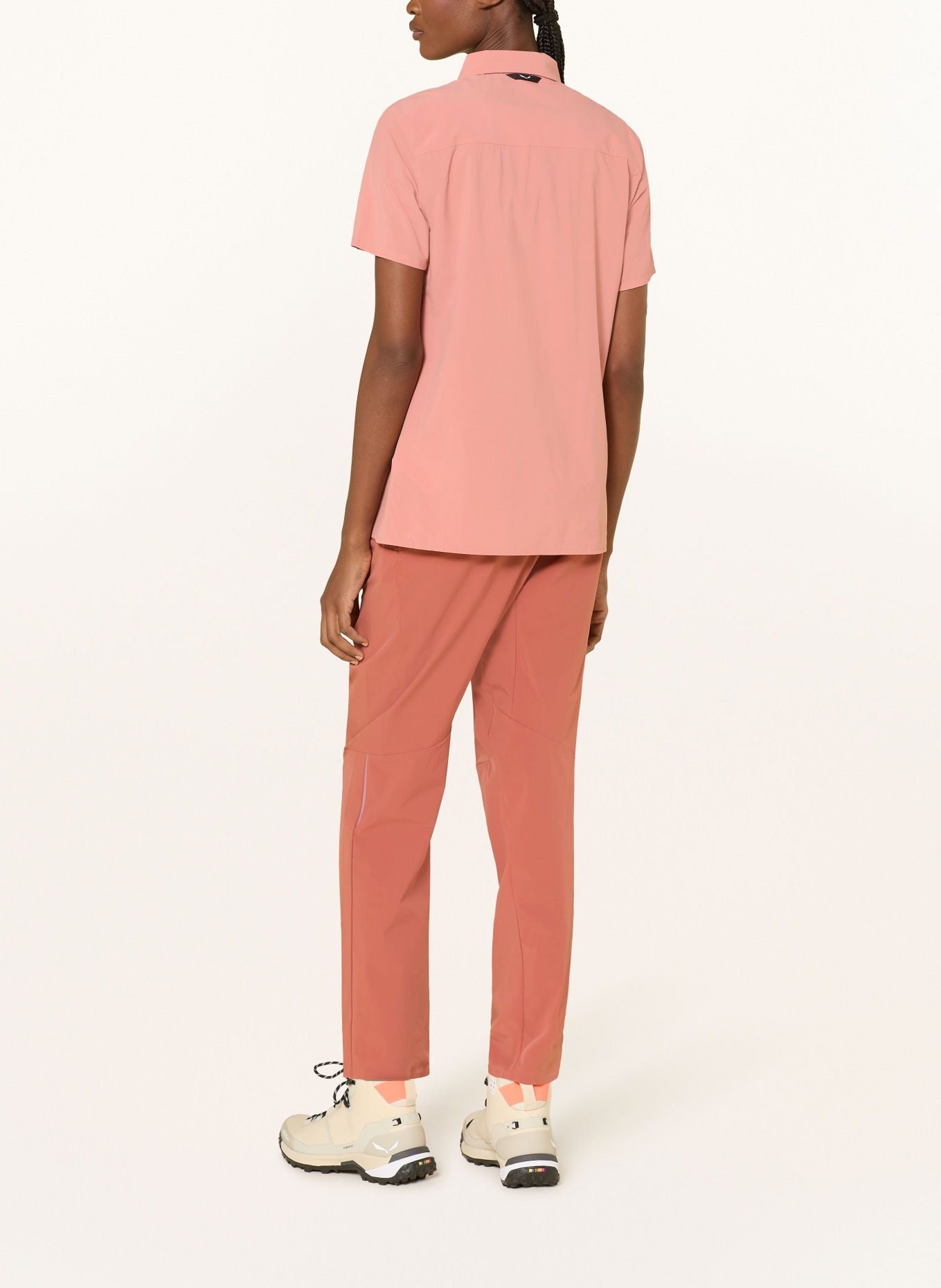 SALEWA PUEZ Outdoor Blouse: LIGHT RED