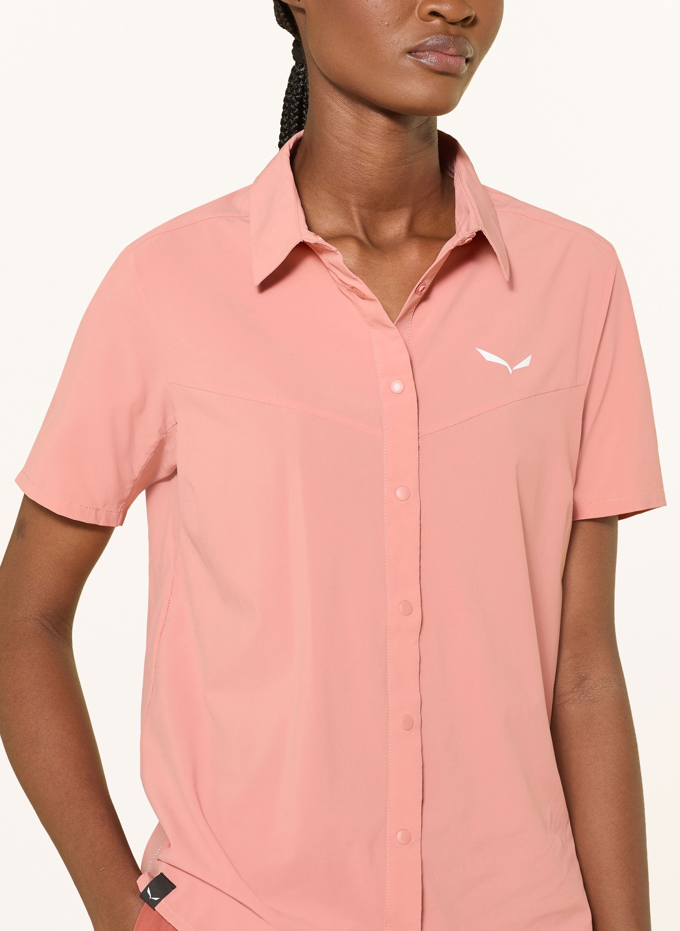 SALEWA PUEZ Outdoor Blouse: LIGHT RED