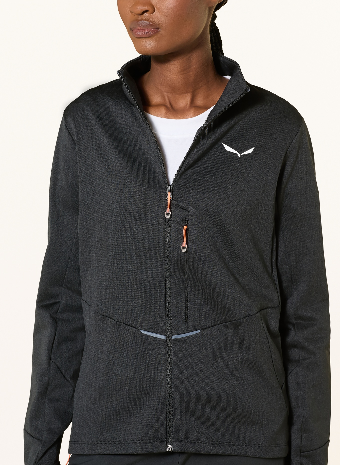 SALEWA PEDROC PL 3 Mid-Layer Jacket: BLACK