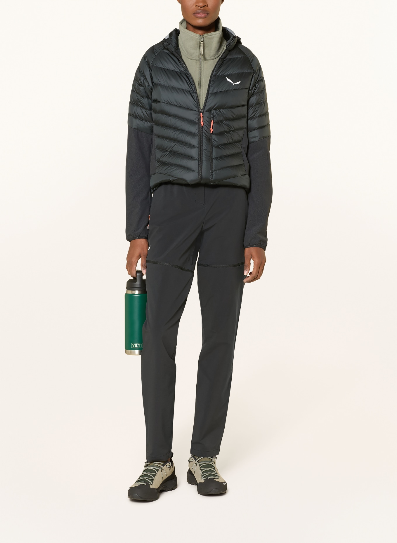 SALEWA Lightweight-Daunenjacke AGNER LIGHT RDS: SCHWARZ