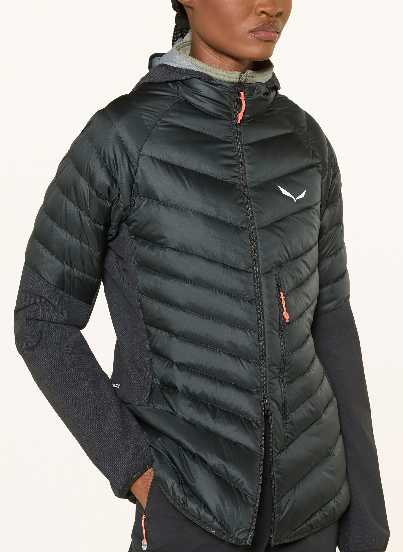 SALEWA Lightweight-Daunenjacke AGNER LIGHT RDS: SCHWARZ