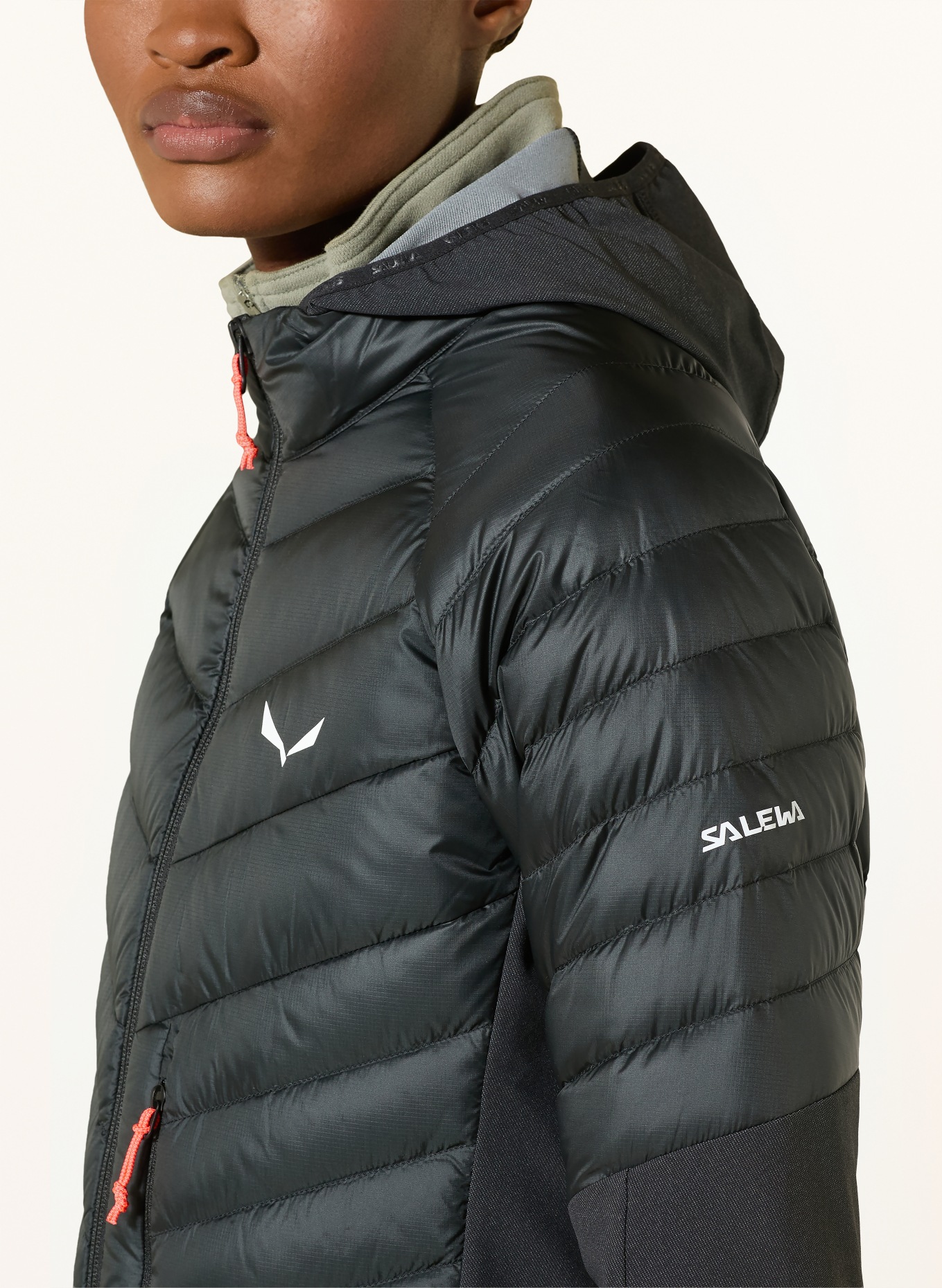 SALEWA Lightweight-Daunenjacke AGNER LIGHT RDS: SCHWARZ