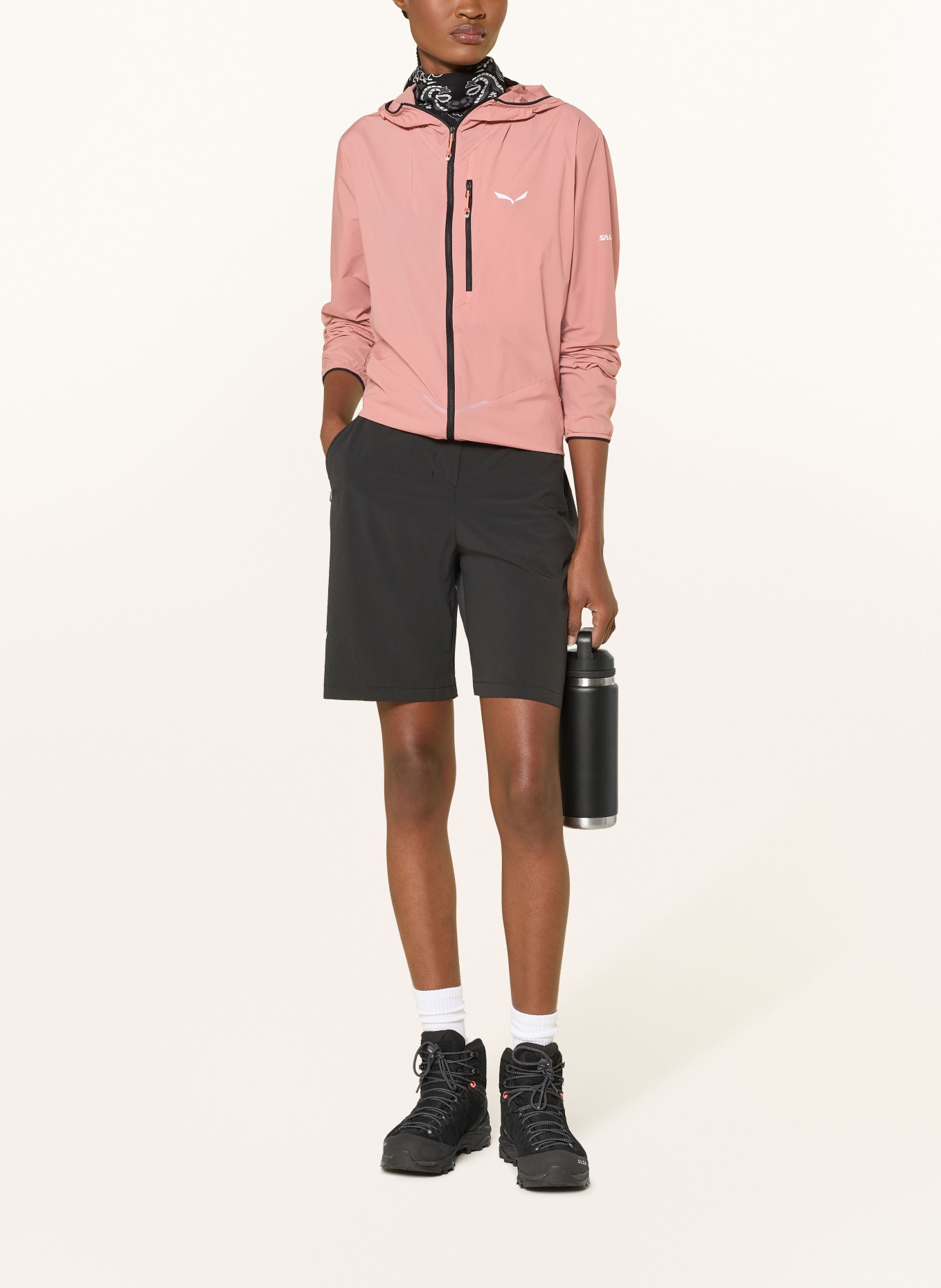 SALEWA Trekkingshorts PEDROC 2: SCHWARZ