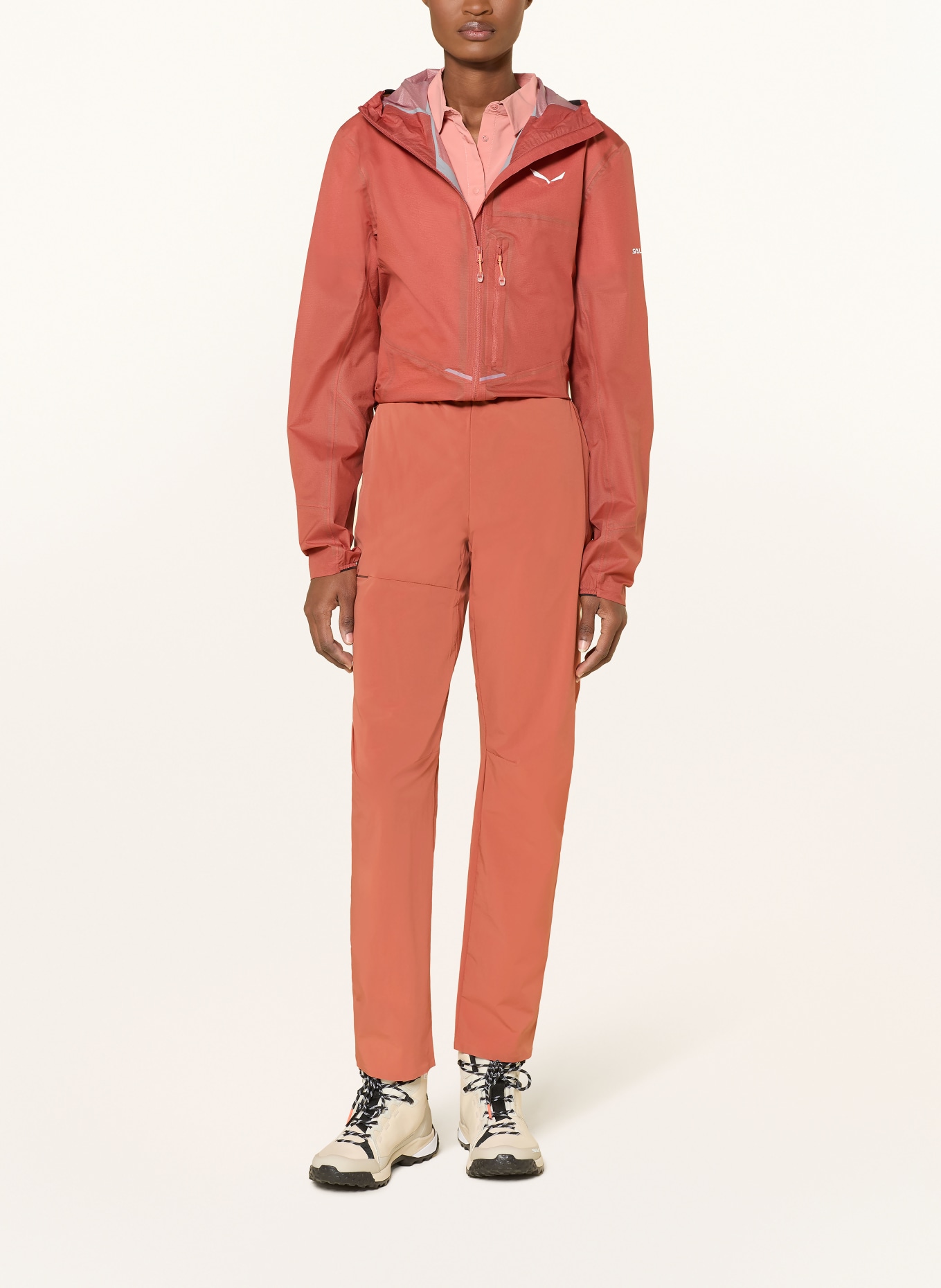 SALEWA PEDOC 3 DST LIGHT Trekking Pants: LIGHT ORANGE