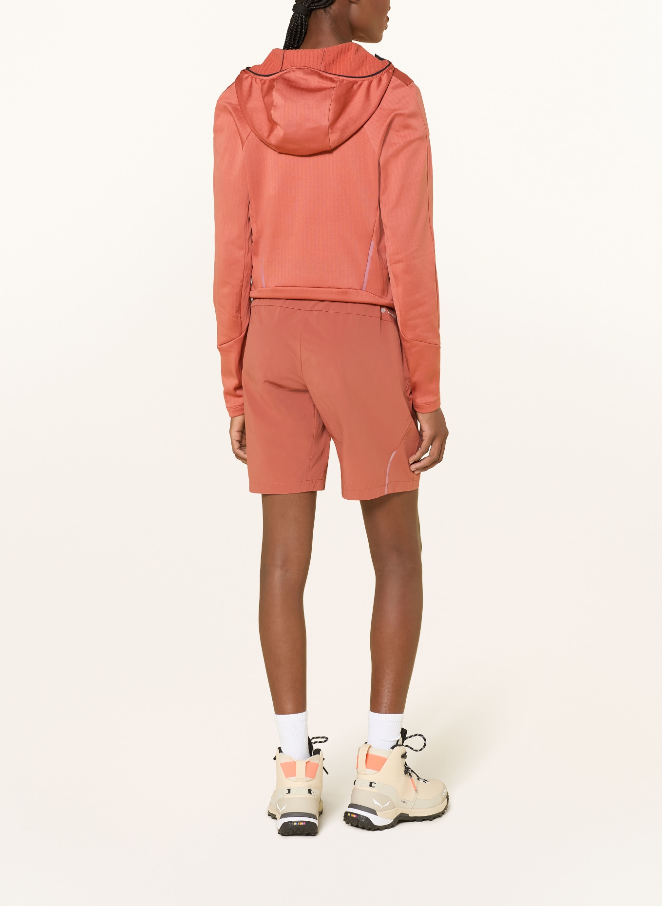 SALEWA Střední vrstva – bunda PEDROC PL 3 HD: SVĚTLE ČERVENÁ