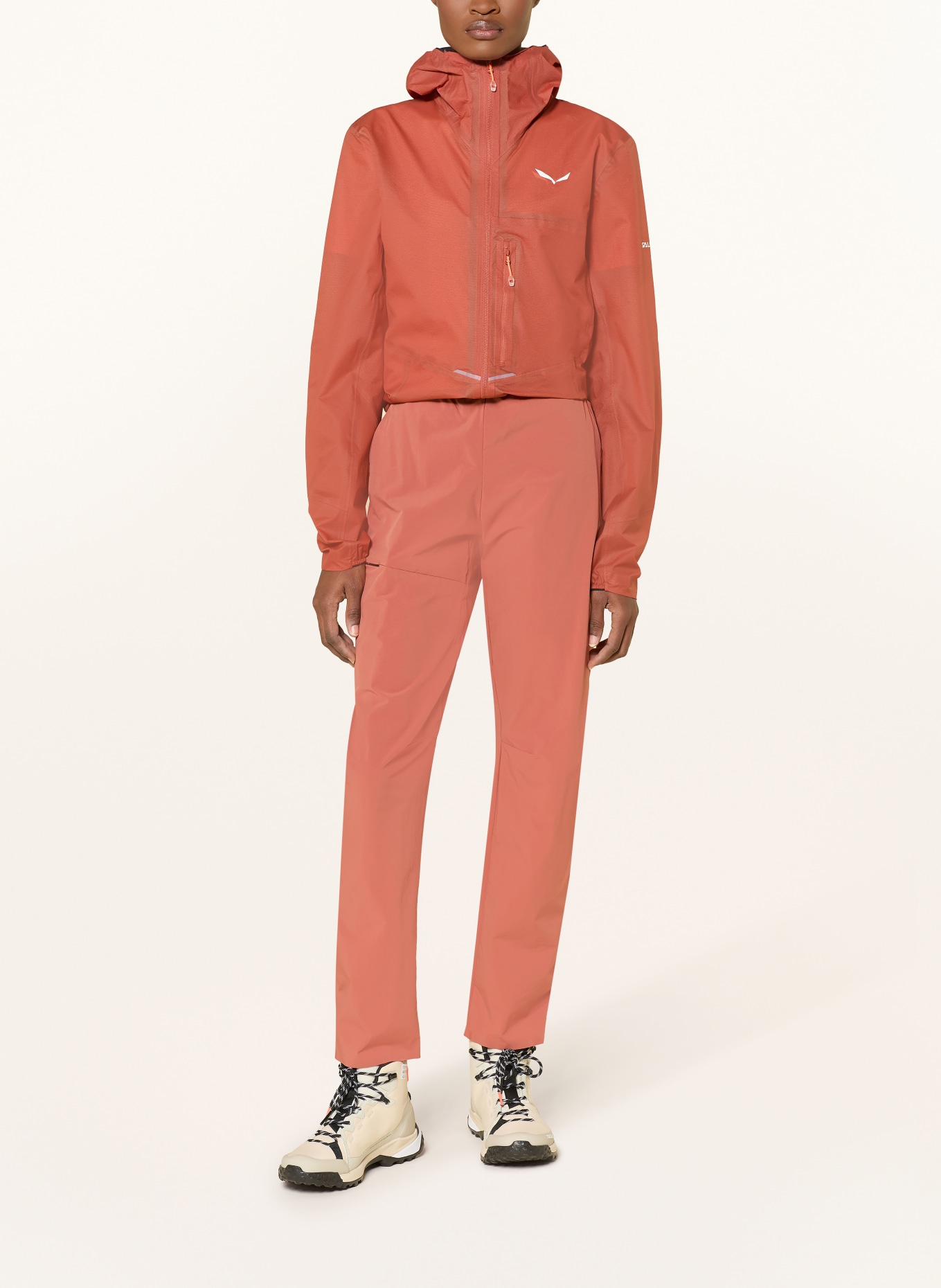 SALEWA Funktionsjacke PEDROC 2 PTX 2.5 LIGHT: ROT