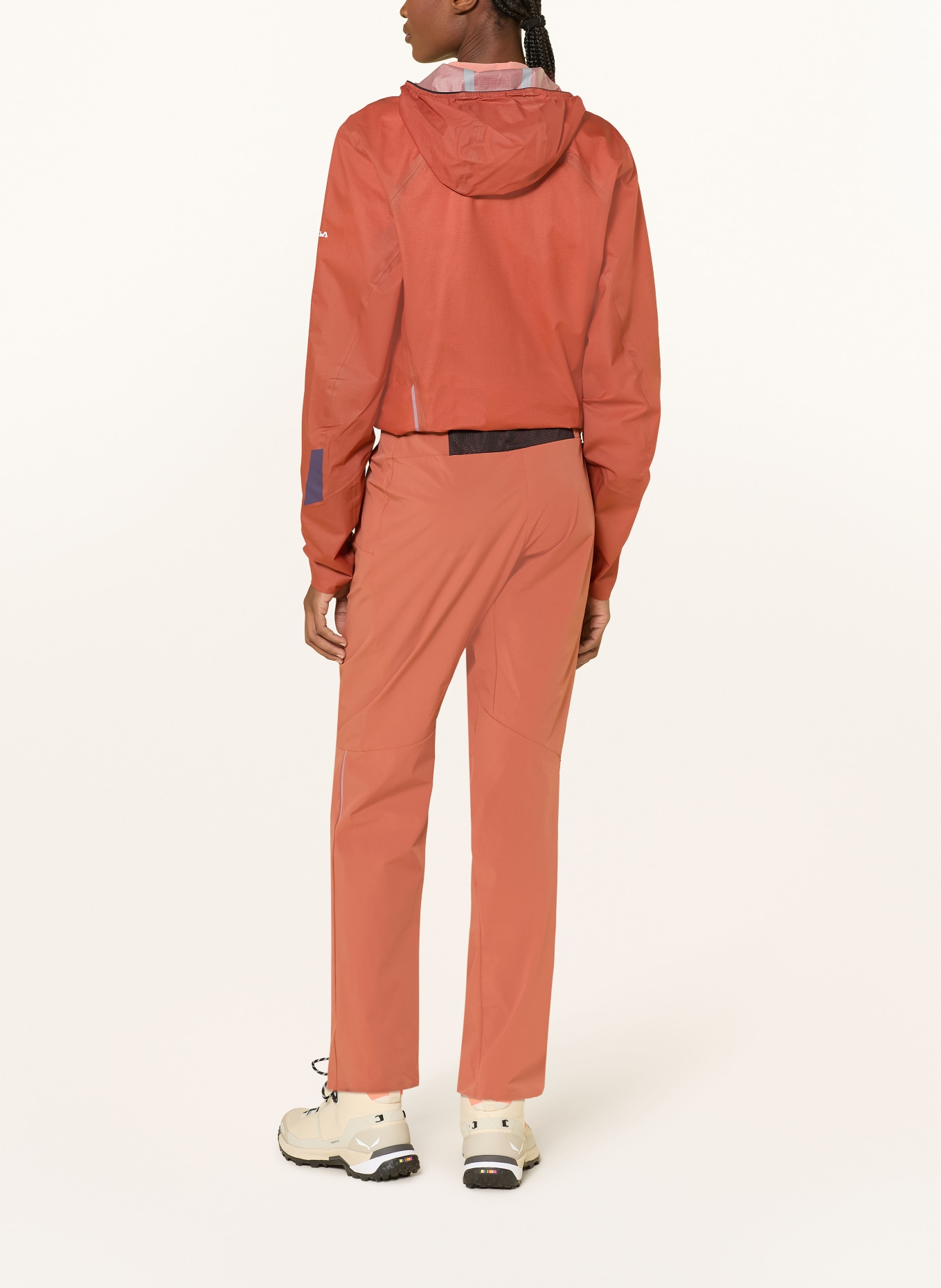 SALEWA Funktionsjacke PEDROC 2 PTX 2.5 LIGHT: ROT