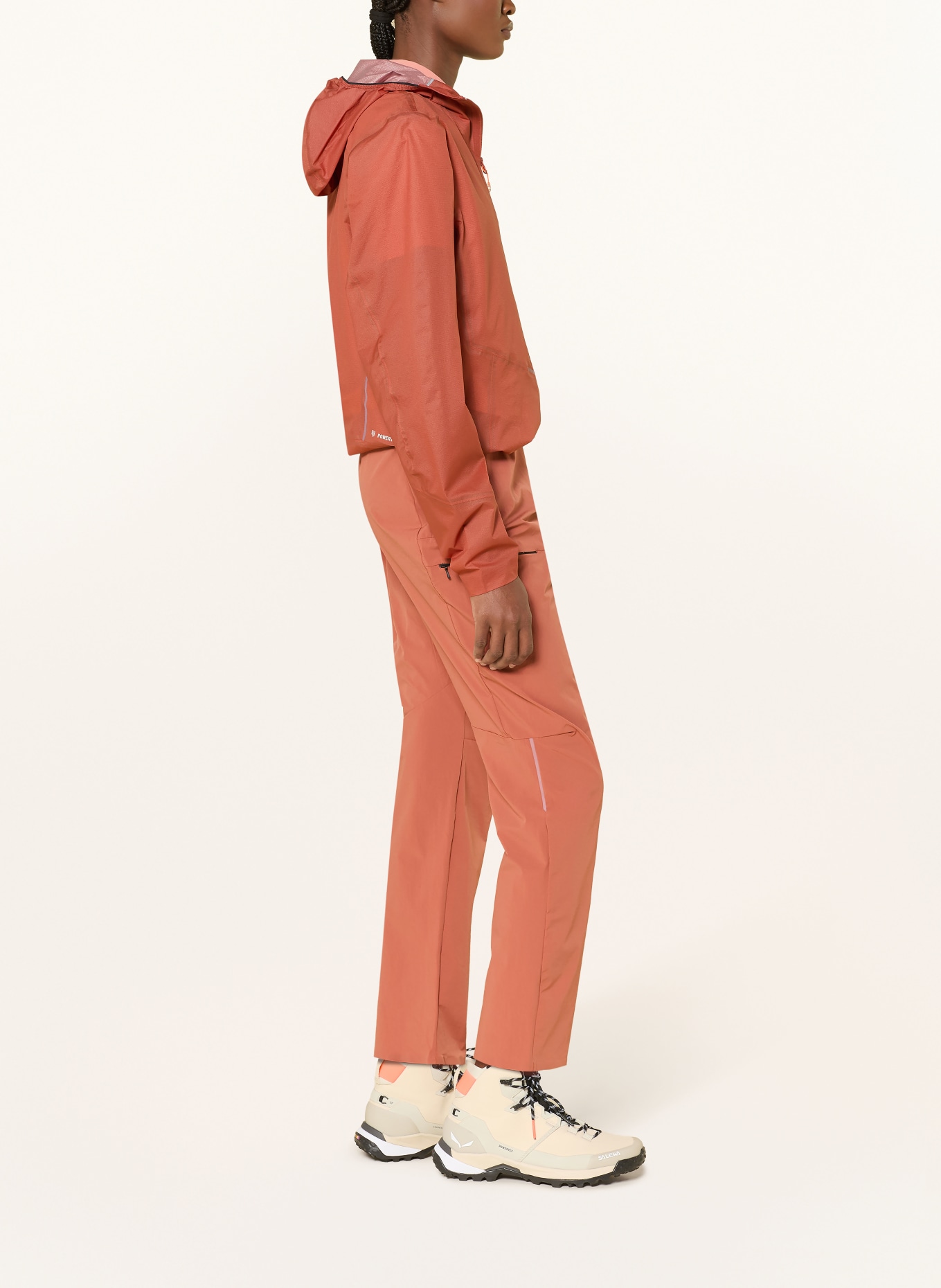 SALEWA Funktionsjacke PEDROC 2 PTX 2.5 LIGHT: ROT