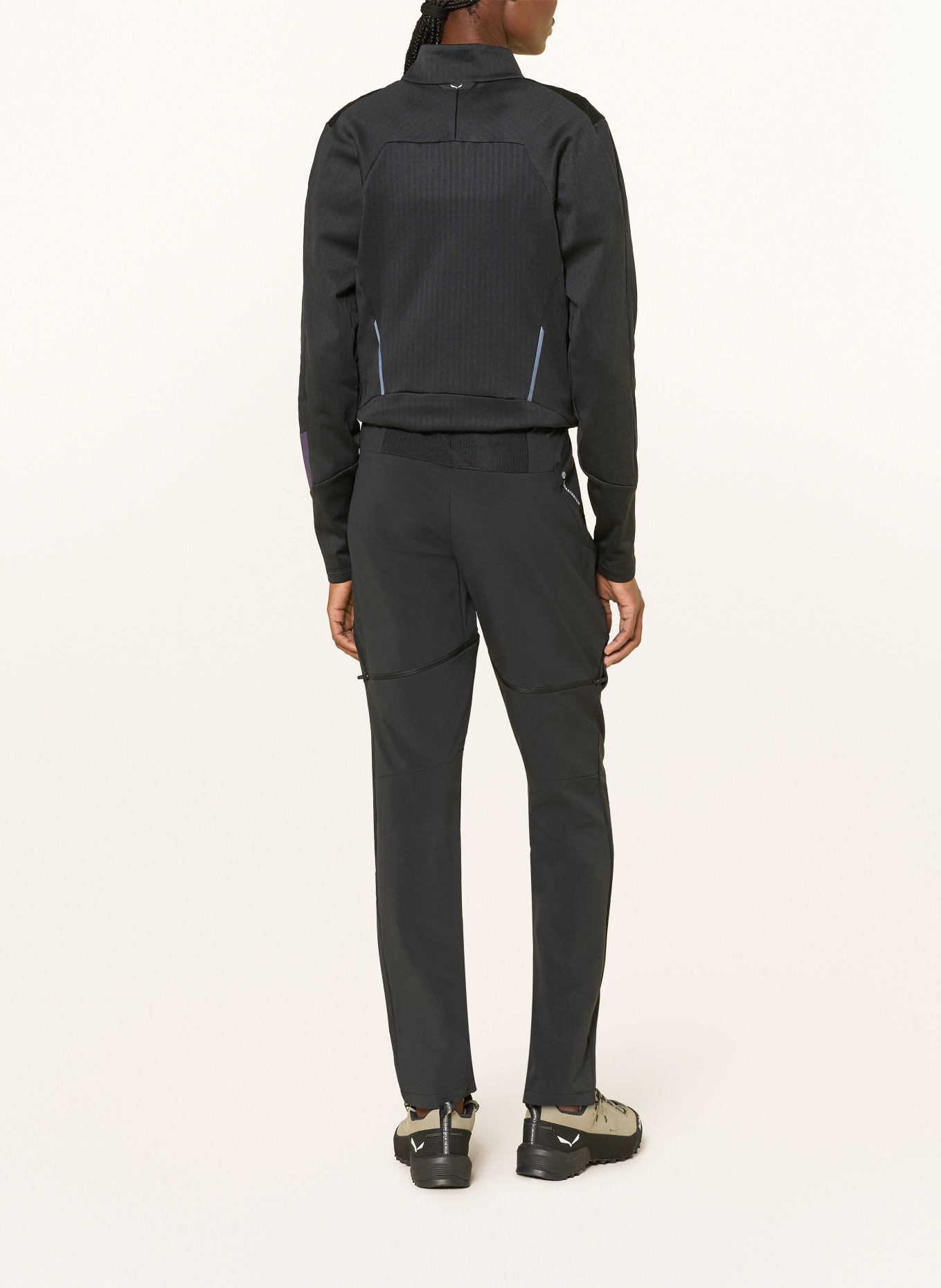 SALEWA Zipp-off-Hose PEDOC 3: SCHWARZ