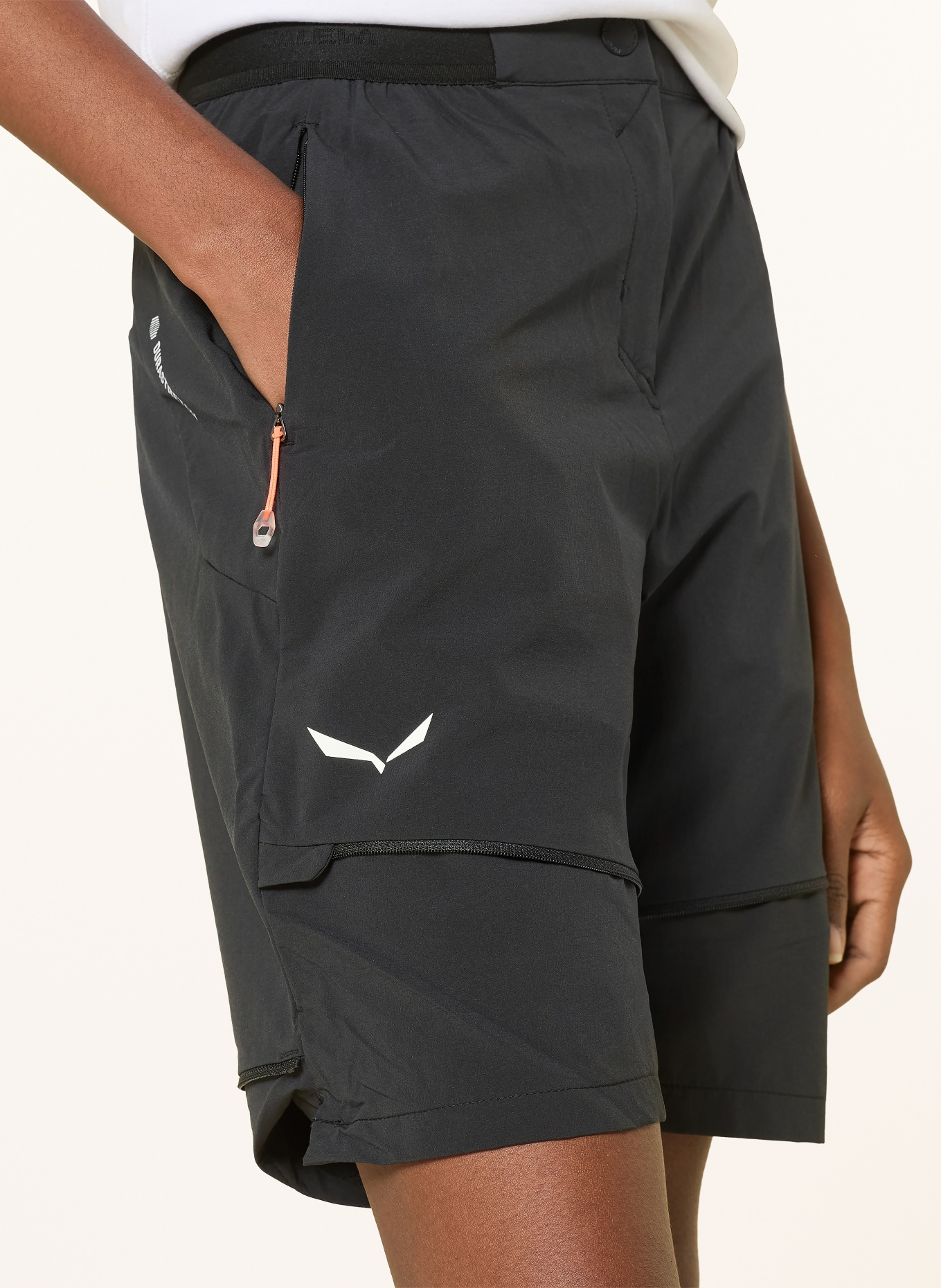 SALEWA Zipp-off-Hose PEDOC 3: SCHWARZ