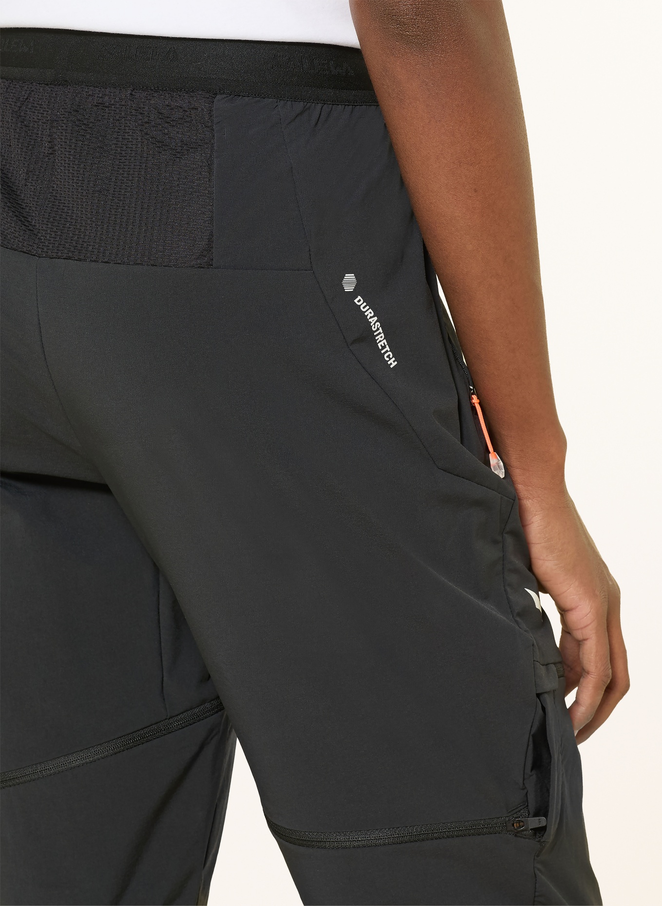 SALEWA Zipp-off-Hose PEDOC 3: SCHWARZ