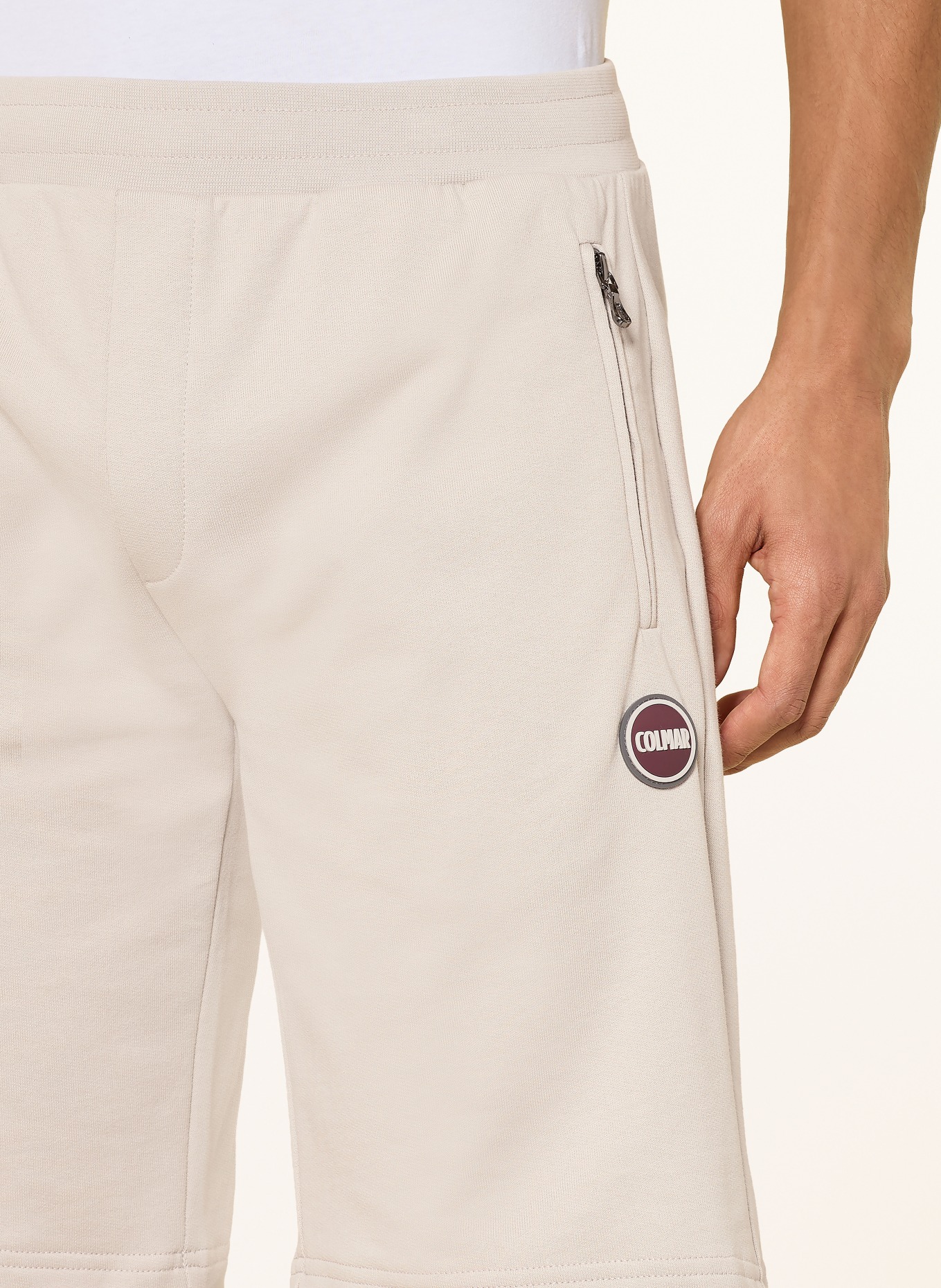 COLMAR Sweatshorts: TAUPE