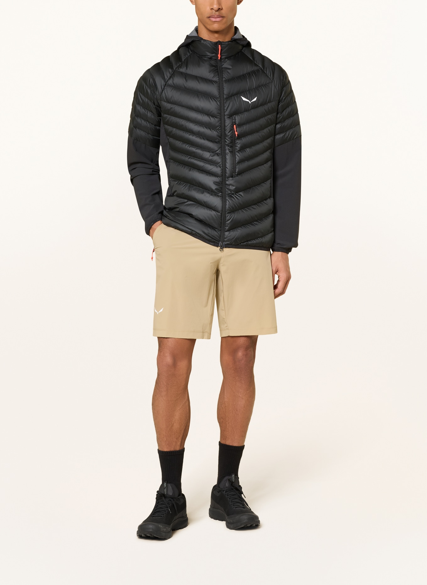 SALEWA Lightweight-Daunenjacke AGNER LIGHT: SCHWARZ