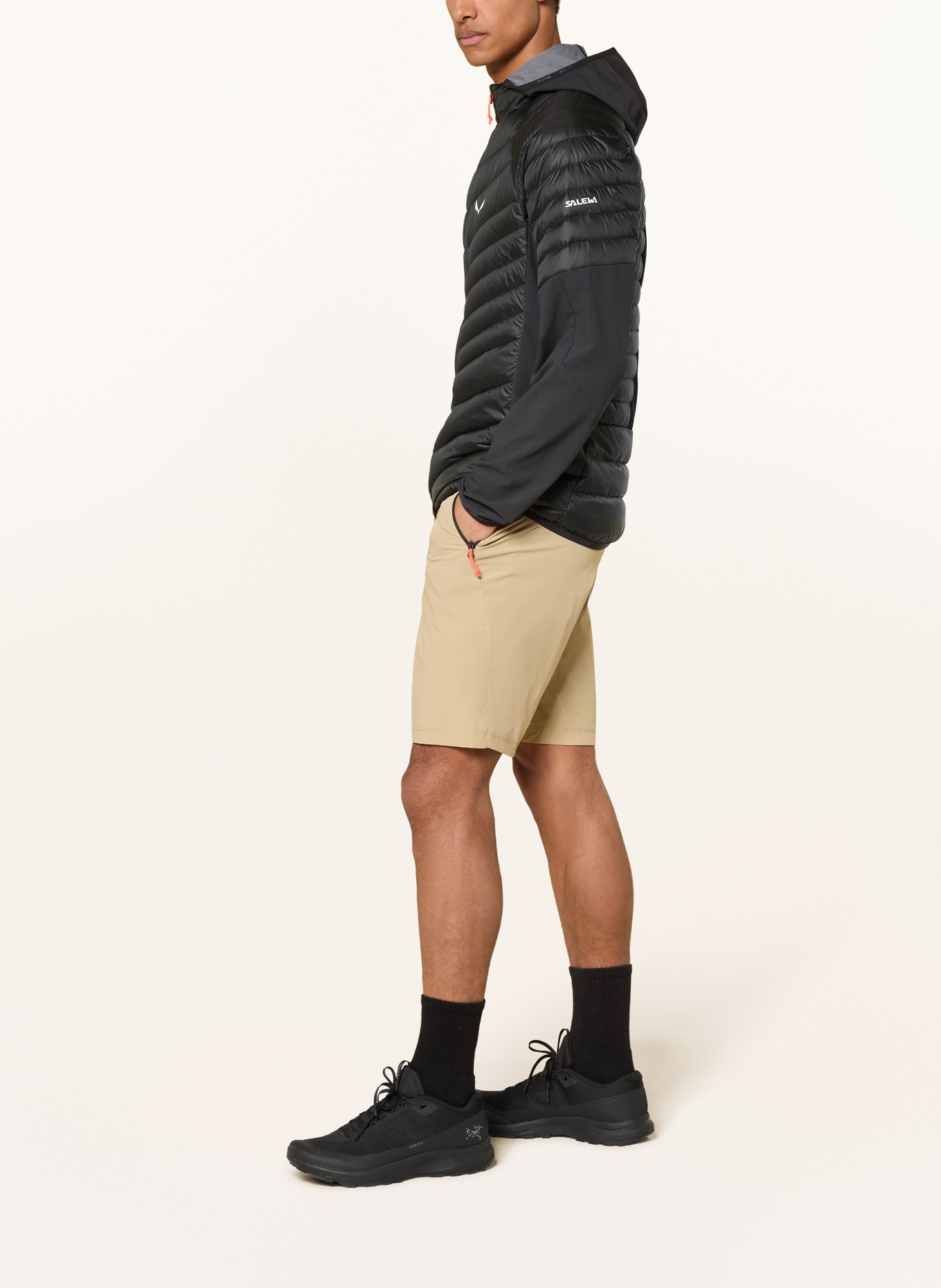 SALEWA Lightweight-Daunenjacke AGNER LIGHT: SCHWARZ