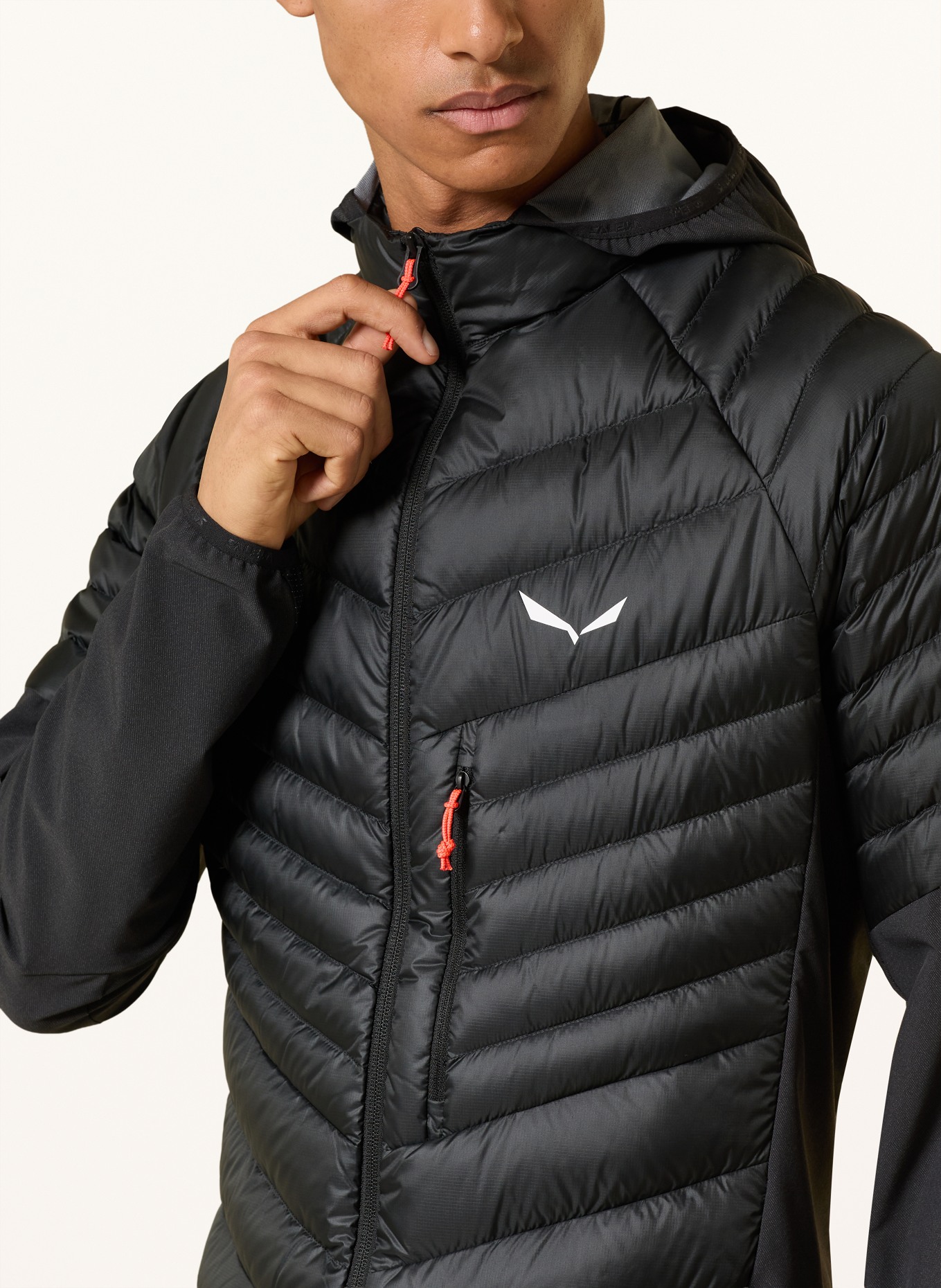 SALEWA Lightweight-Daunenjacke AGNER LIGHT: SCHWARZ