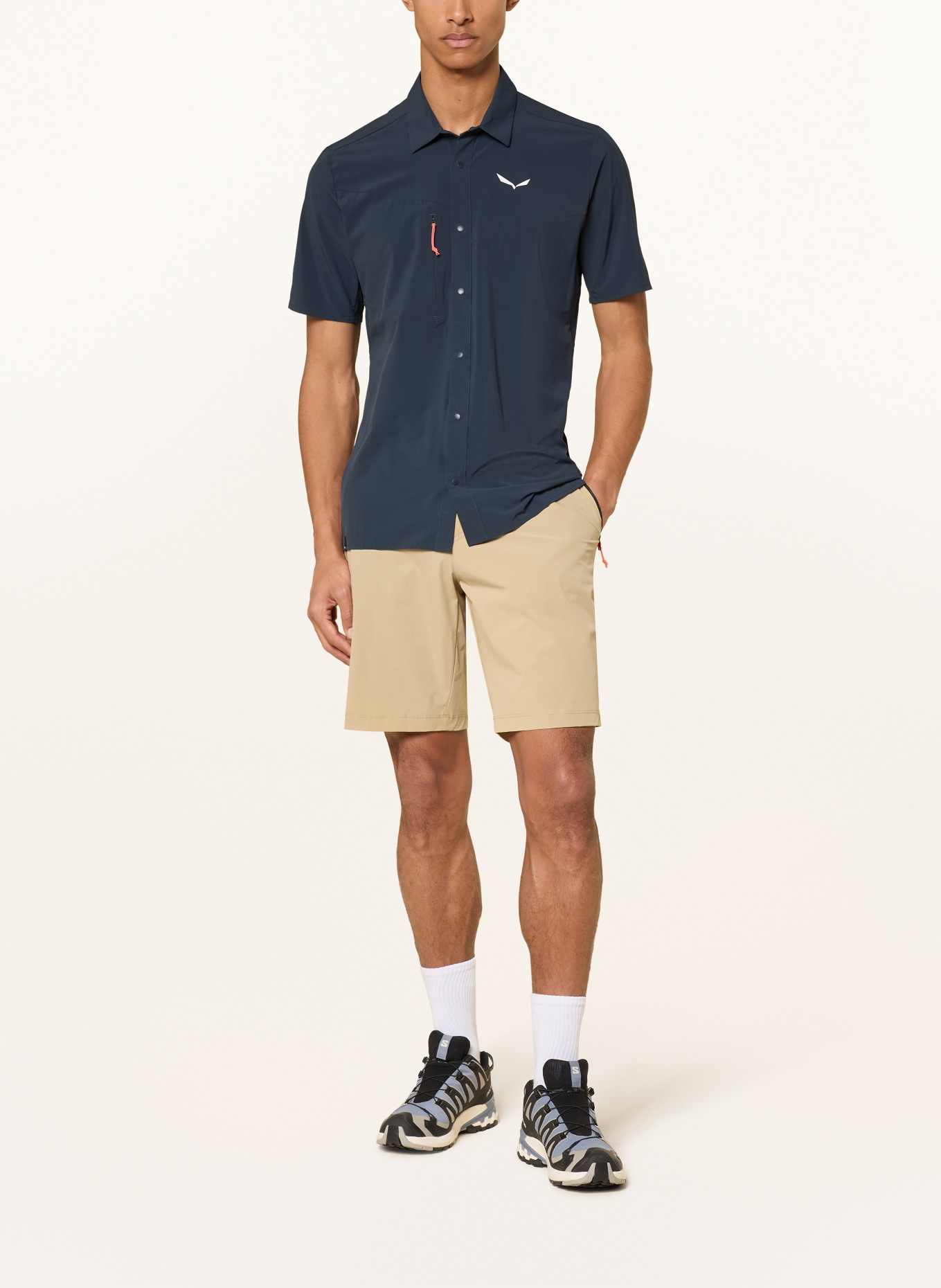 SALEWA Outdoor-overhemd PUEZ: DONKERBLAUW