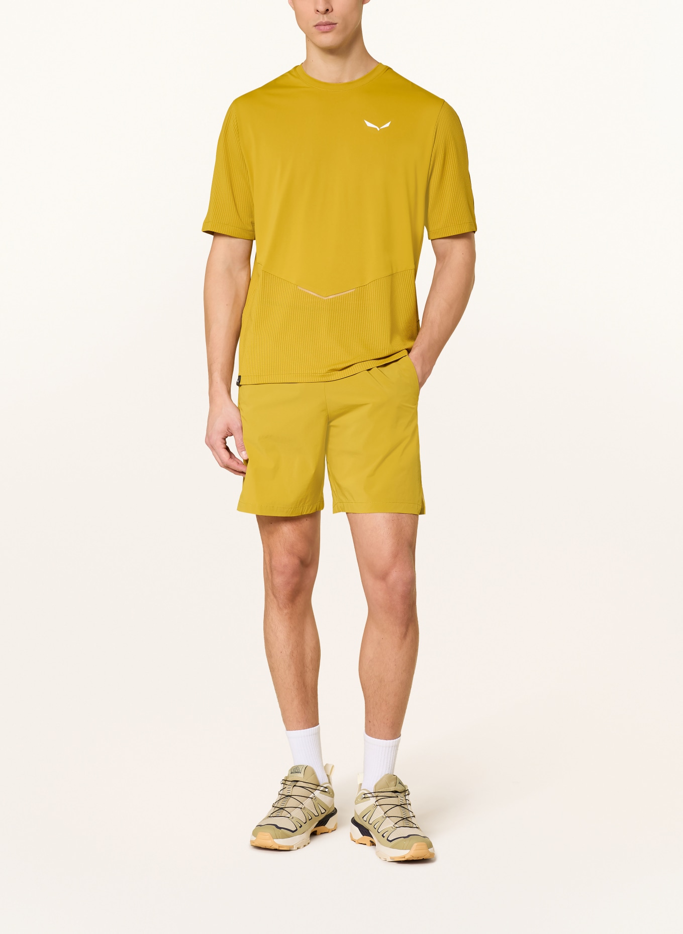 SALEWA Trekkingshorts PEDROC DST LIGHT: DUNKELGELB