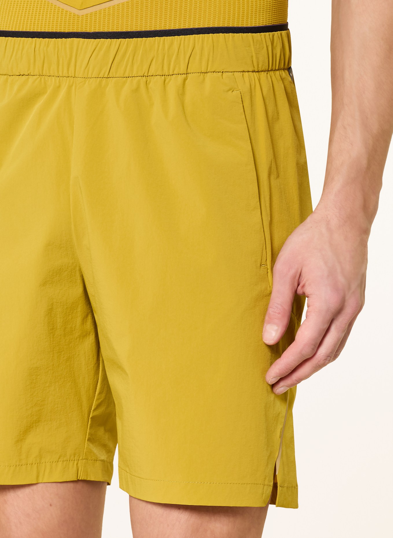 SALEWA Trekkingshorts PEDROC DST LIGHT: DUNKELGELB