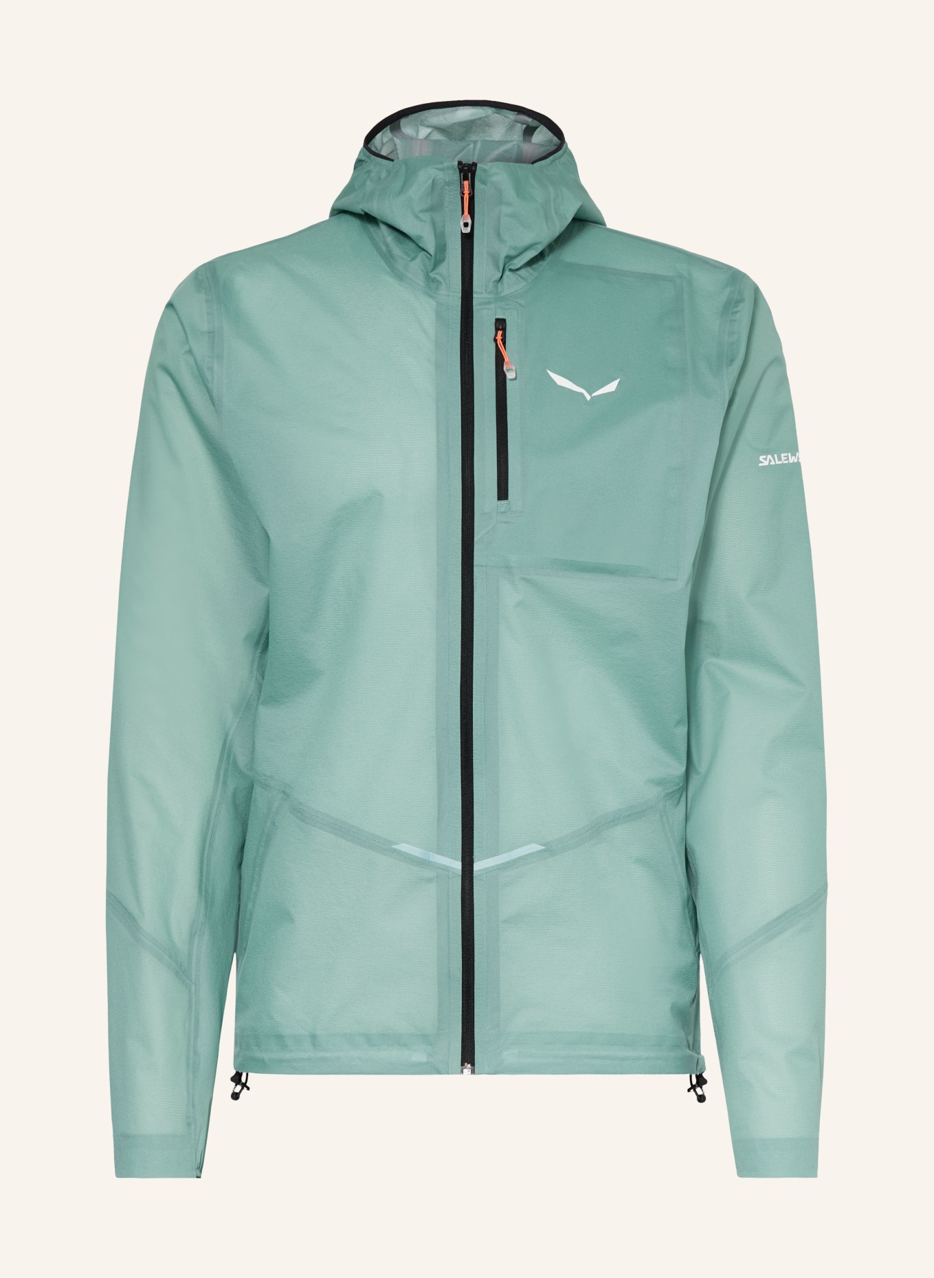 SALEWA PEDROC 2 PTX 2.5 LIGHT functional jacket: LIGHT BLUE