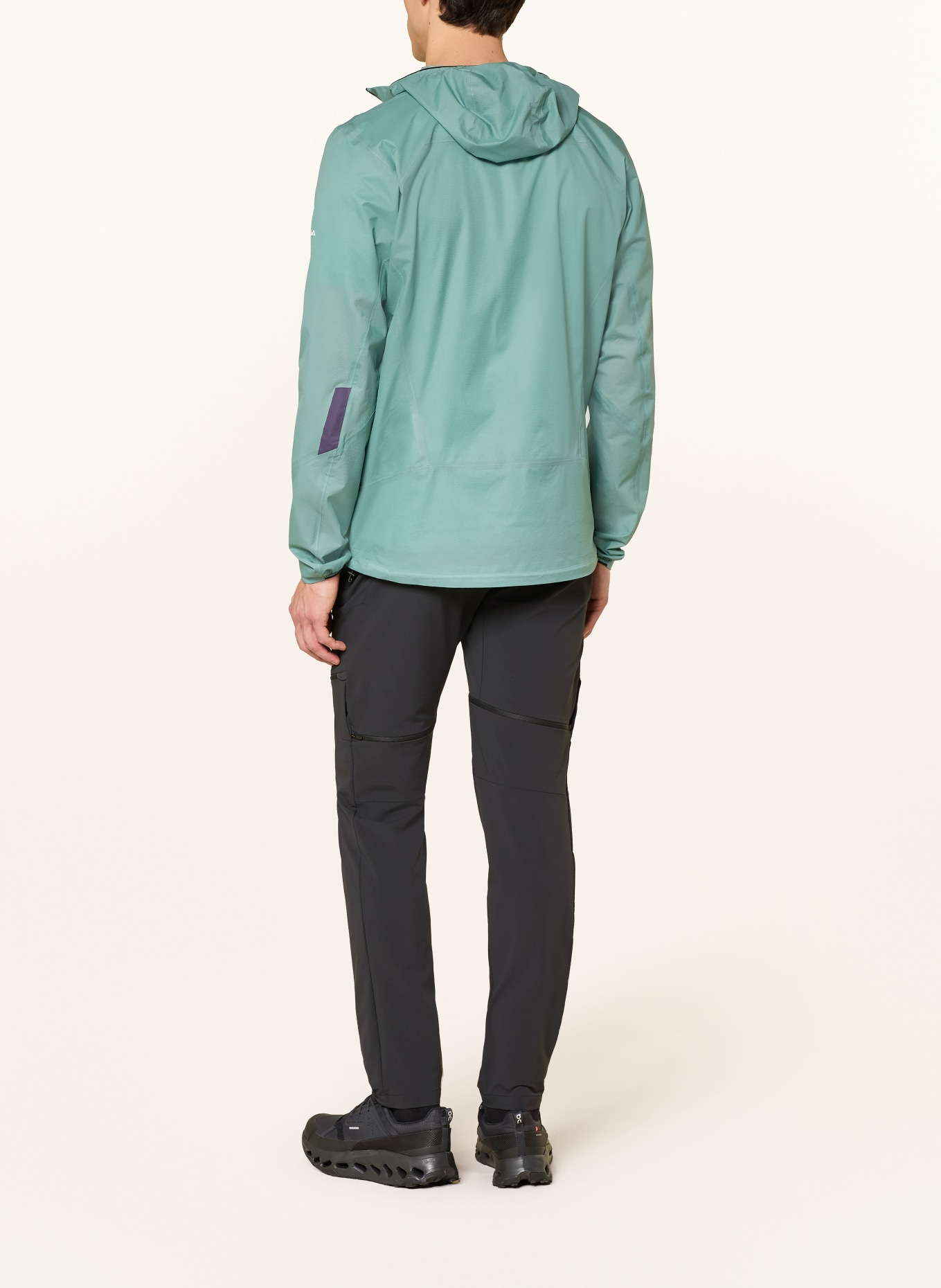 SALEWA PEDROC 2 PTX 2.5 LIGHT functional jacket: LIGHT BLUE