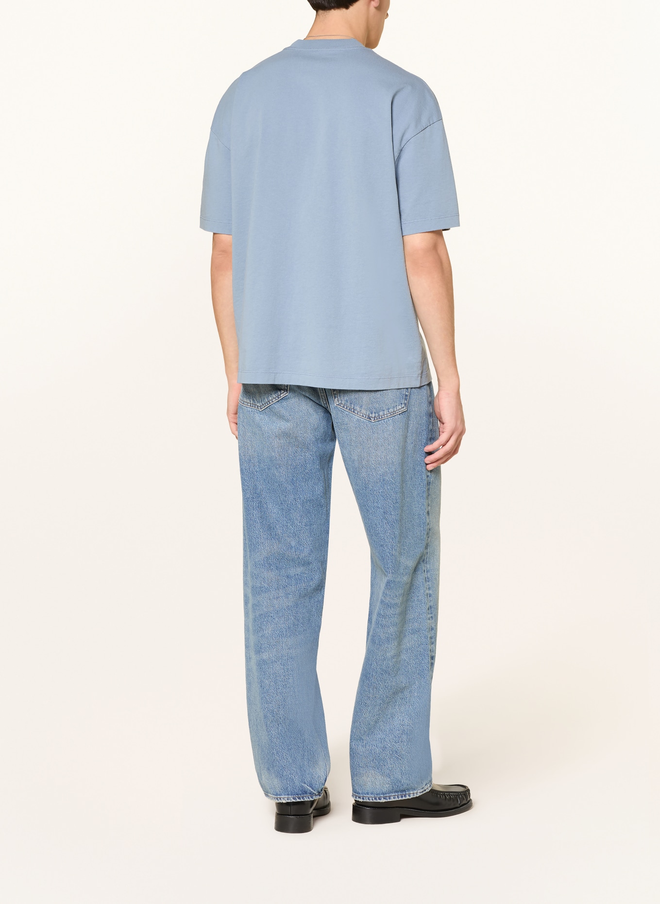 ALLSAINTS T-shirt XANDER: BLAUWGRIJS