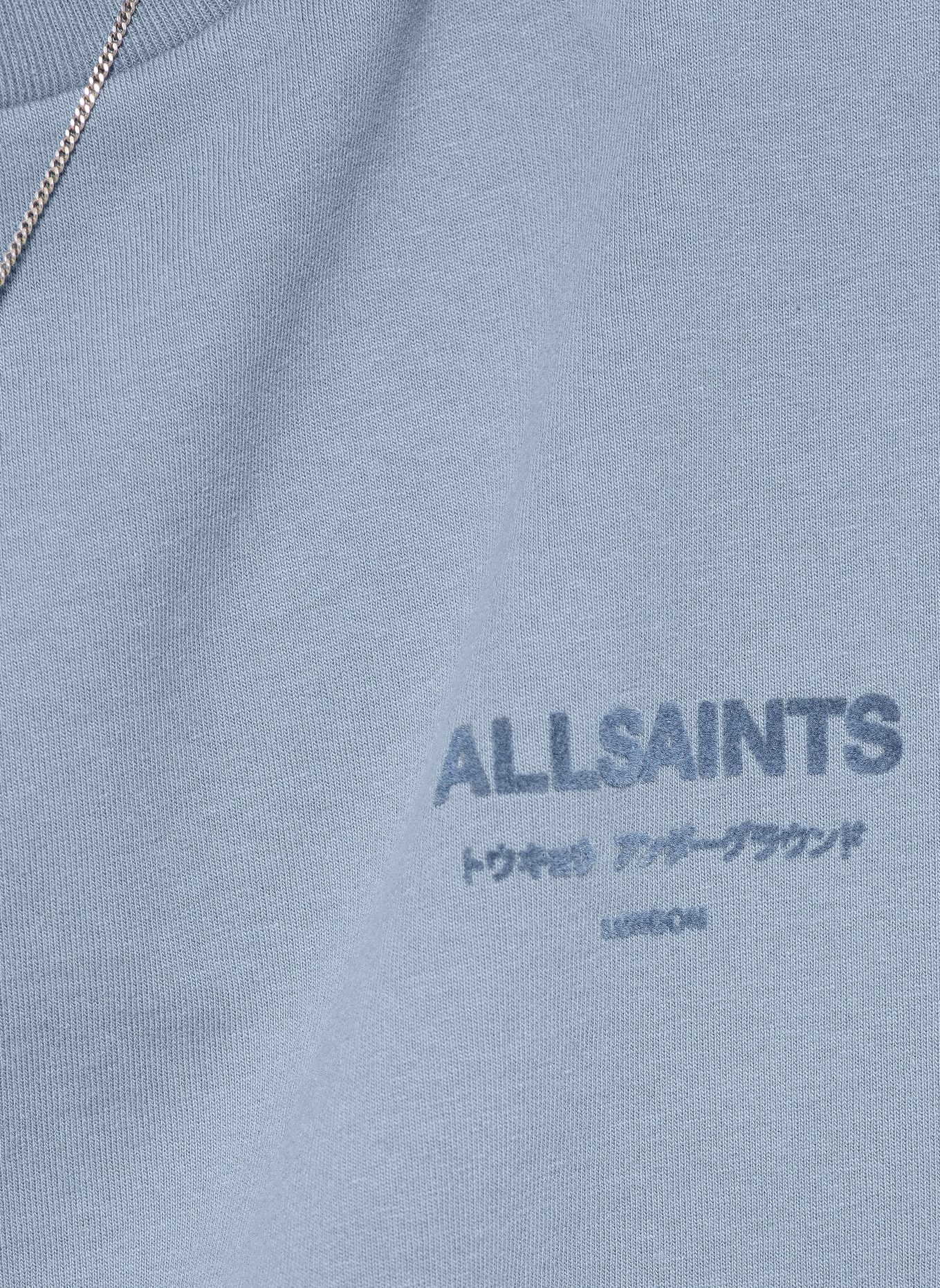 ALLSAINTS T-shirt XANDER: BLAUWGRIJS