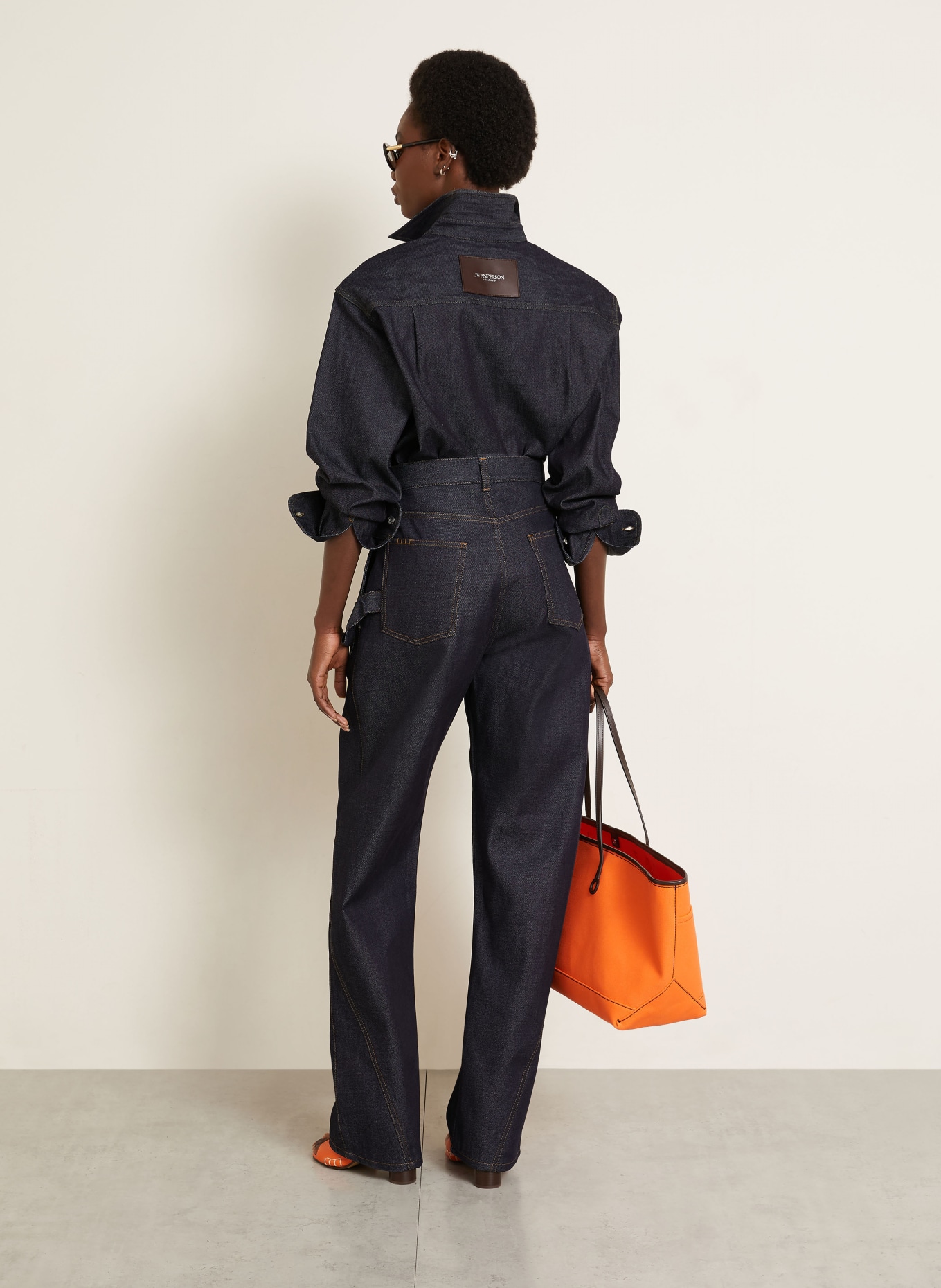 JW ANDERSON Flared jeans: 870 INDIGO