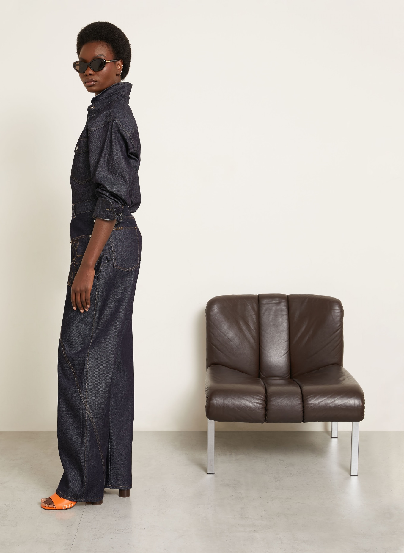 JW ANDERSON Flared jeans: 870 INDIGO