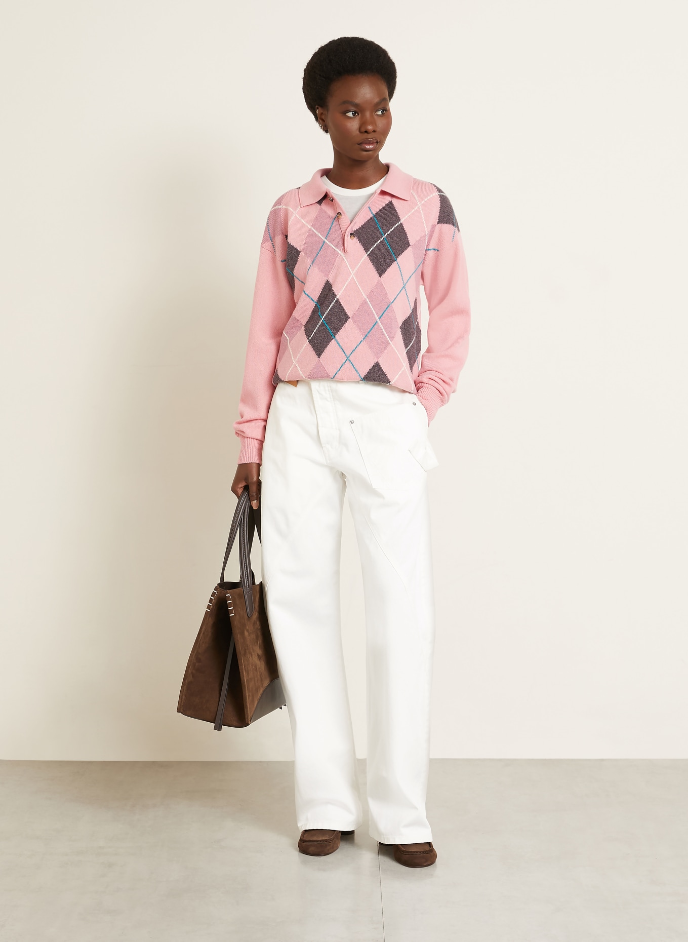 JW ANDERSON Jeans met wijde pijpen: 002 OFF WHITE