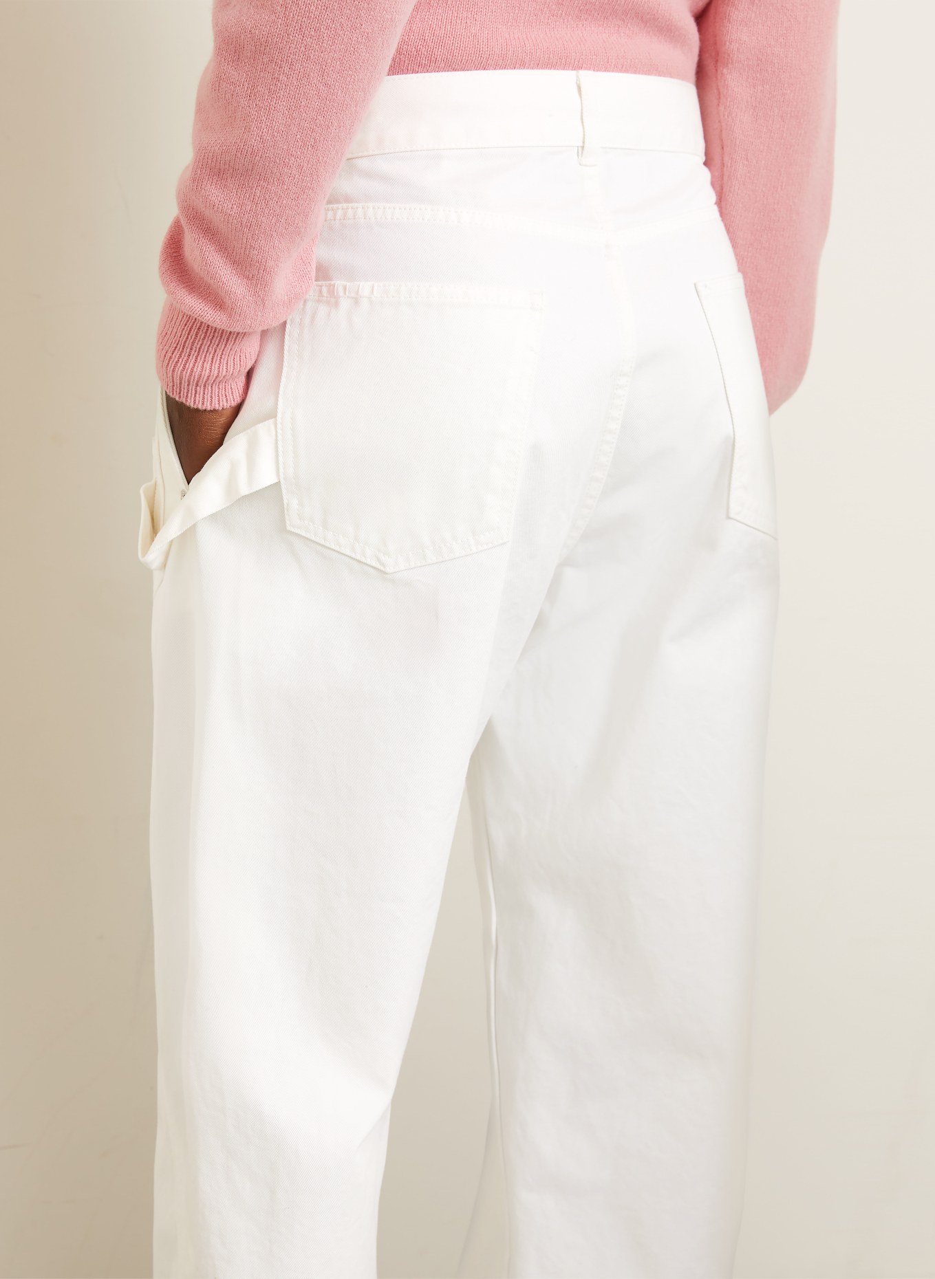 JW ANDERSON Jeans met wijde pijpen: 002 OFF WHITE