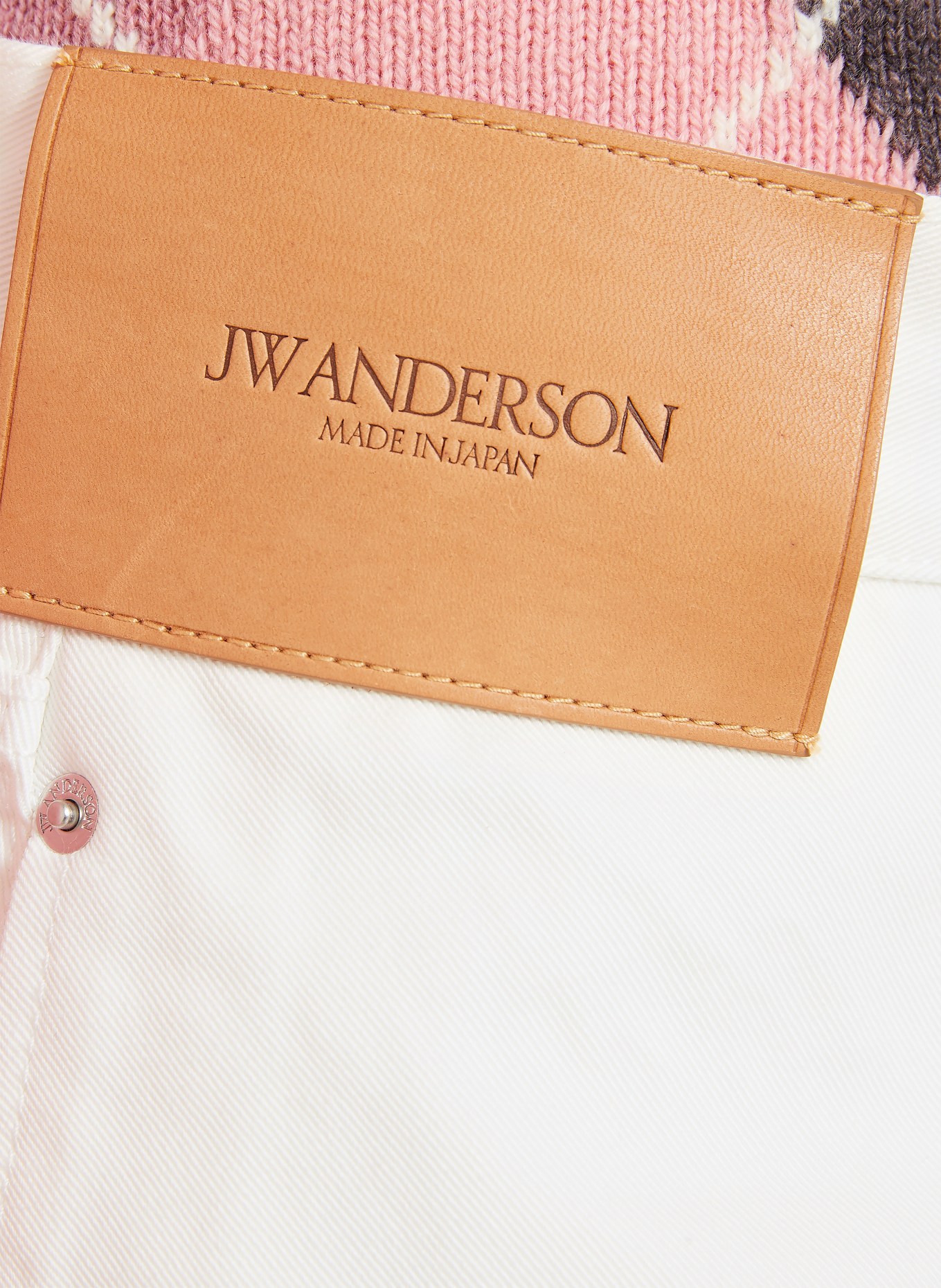 JW ANDERSON Jeans met wijde pijpen: 002 OFF WHITE