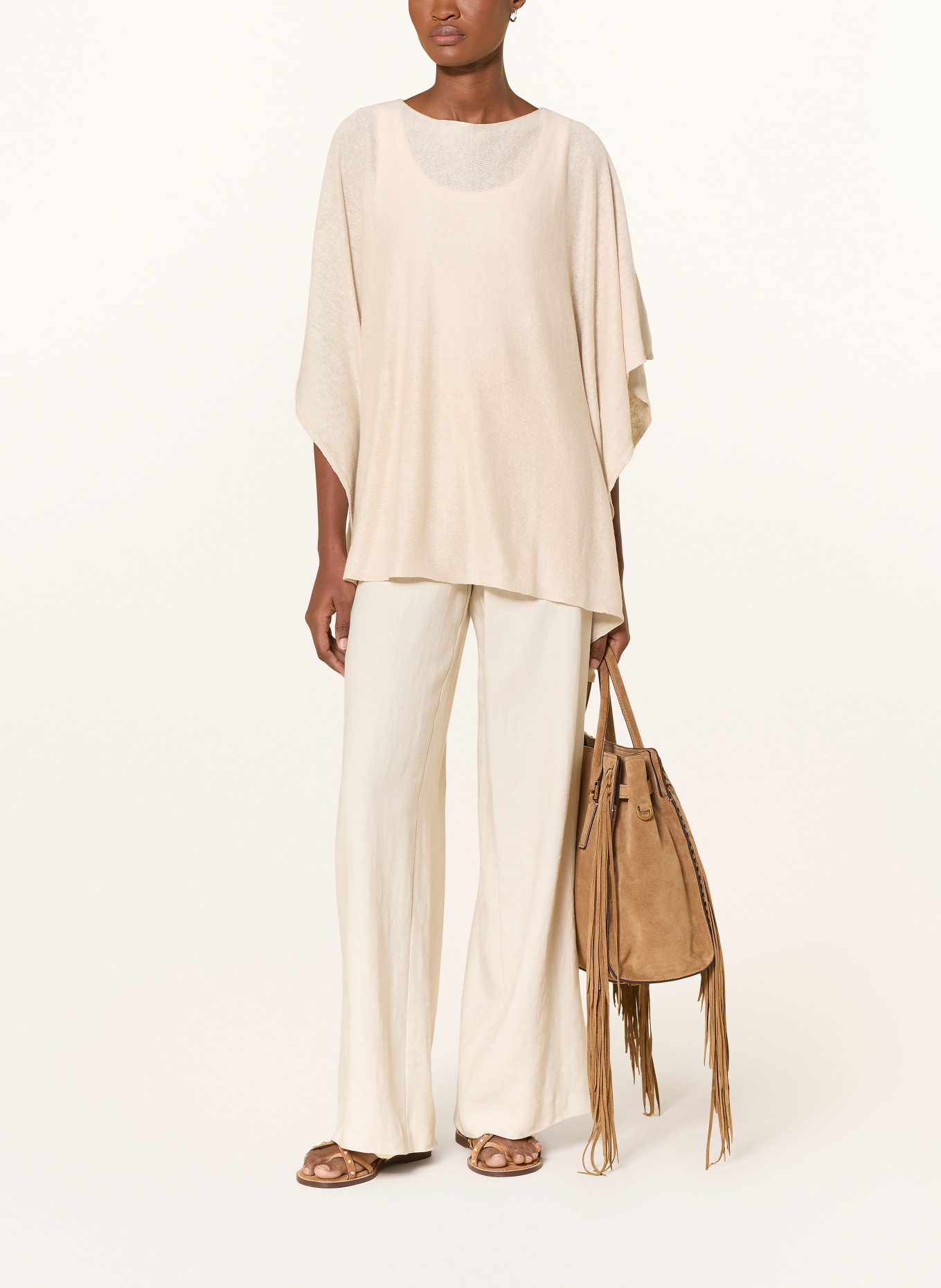 darling harbour poncho: SAND